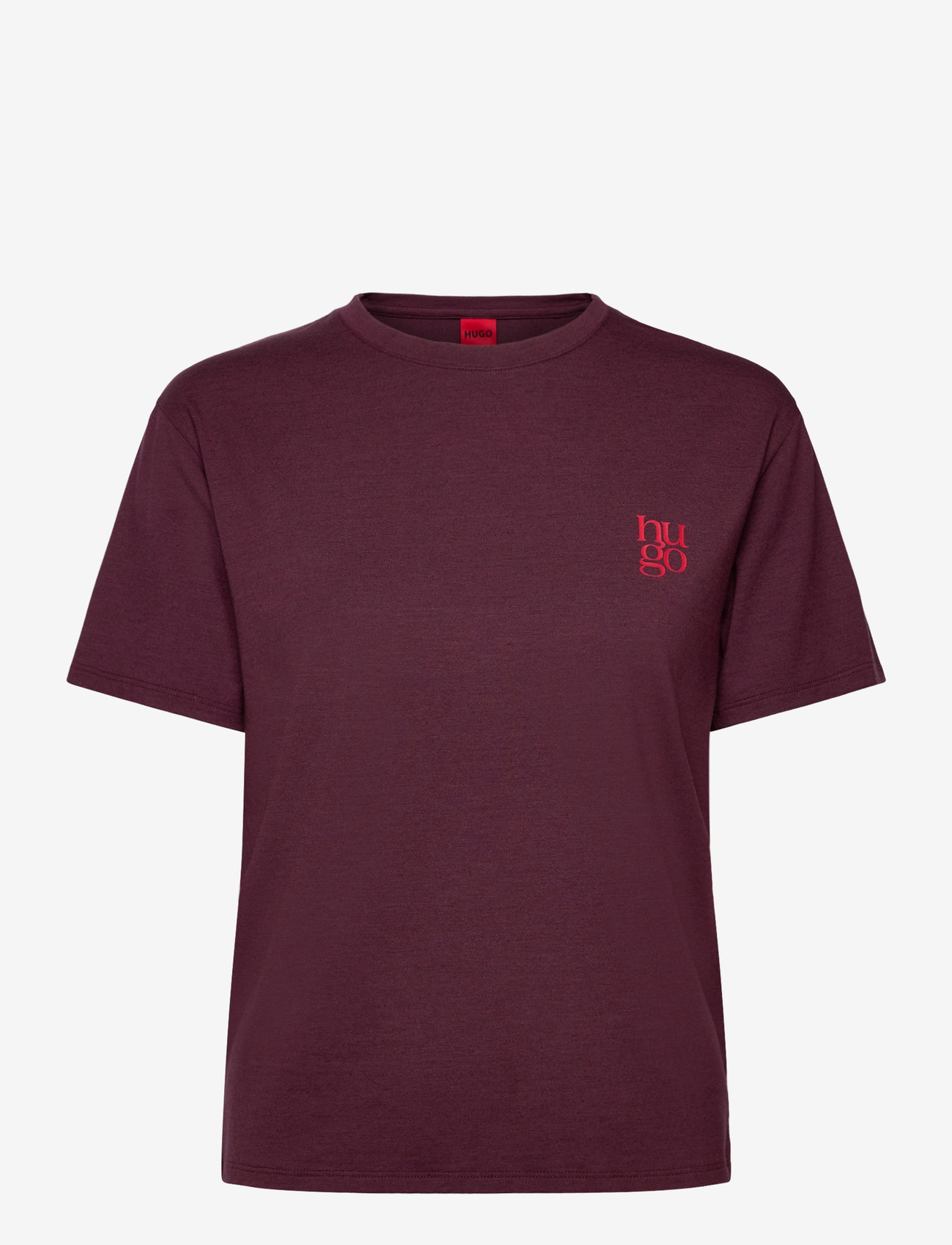 HUGO - CASUAL T-SHIRT - toppar - dark purple - 0
