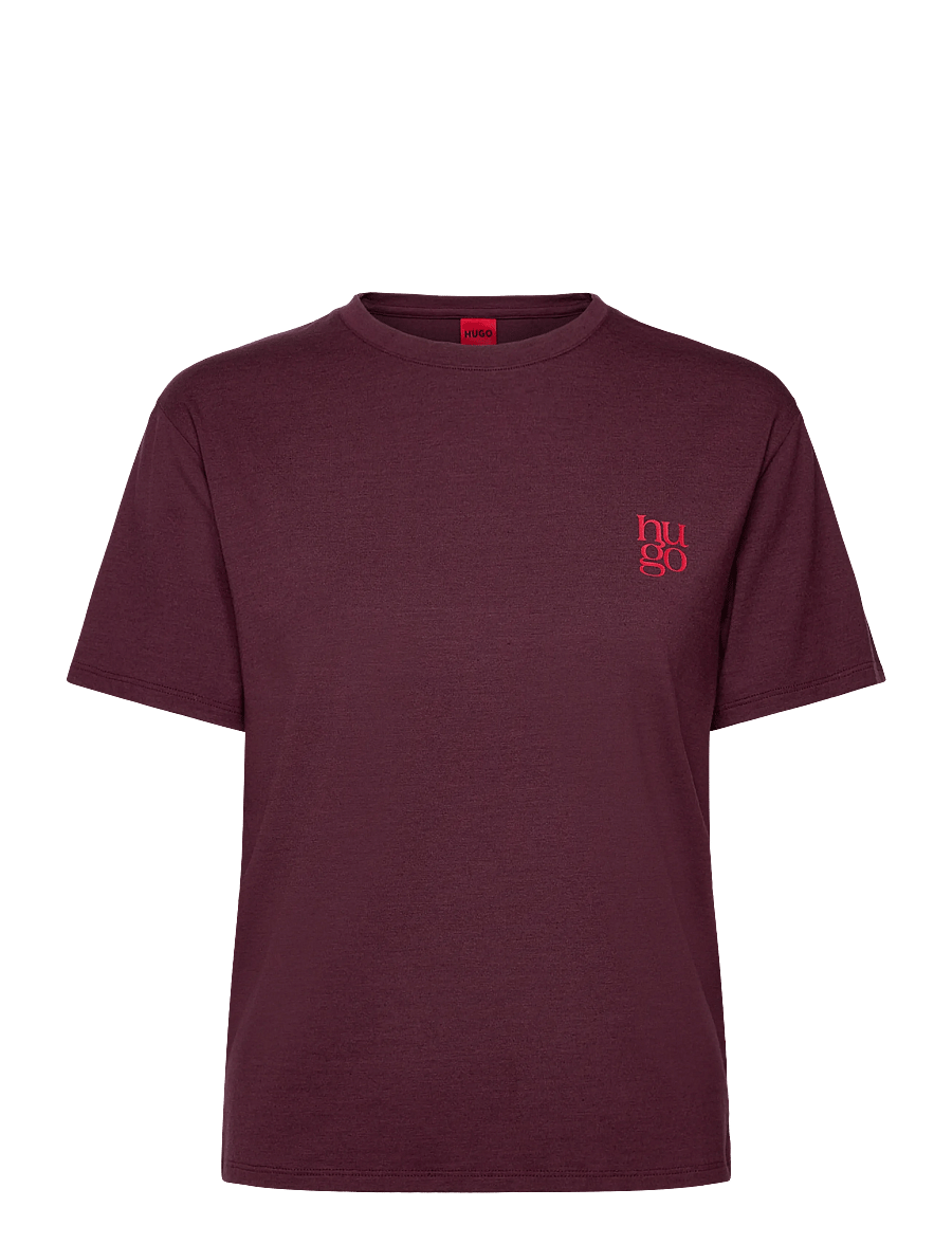 HUGO - CASUAL T-SHIRT - topid - dark purple - 0
