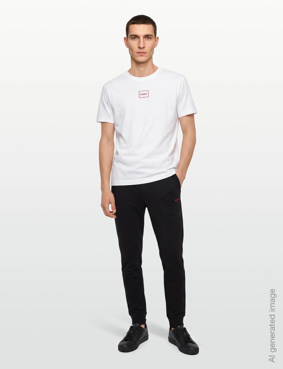 HUGO - ATLAS PANTS - pyjama bottoms - black - 0