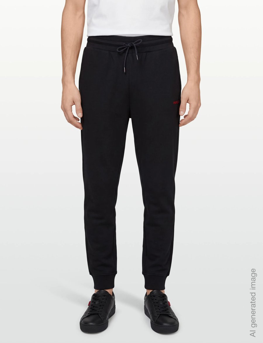 HUGO - ATLAS PANTS - pyjama bottoms - black - 3