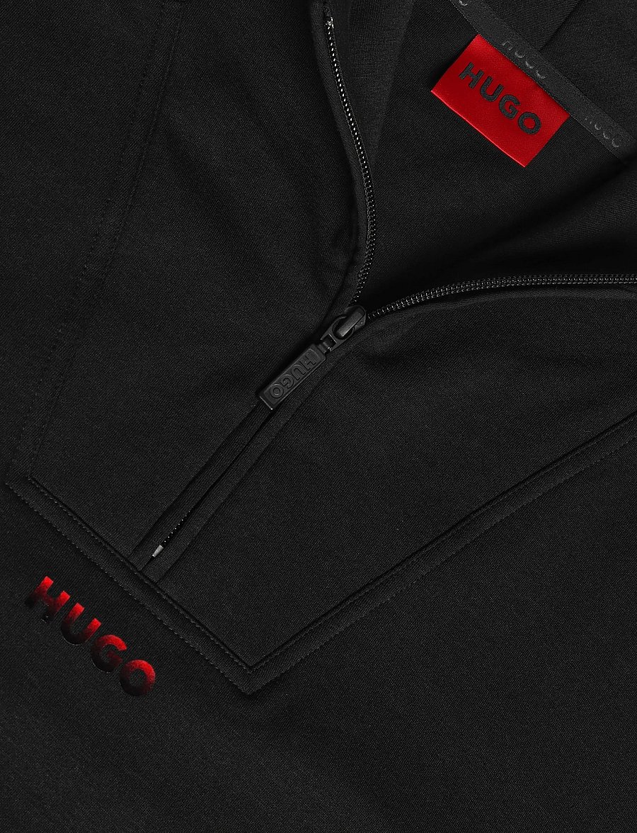 HUGO - ATLAS HALF ZIP - black - 2