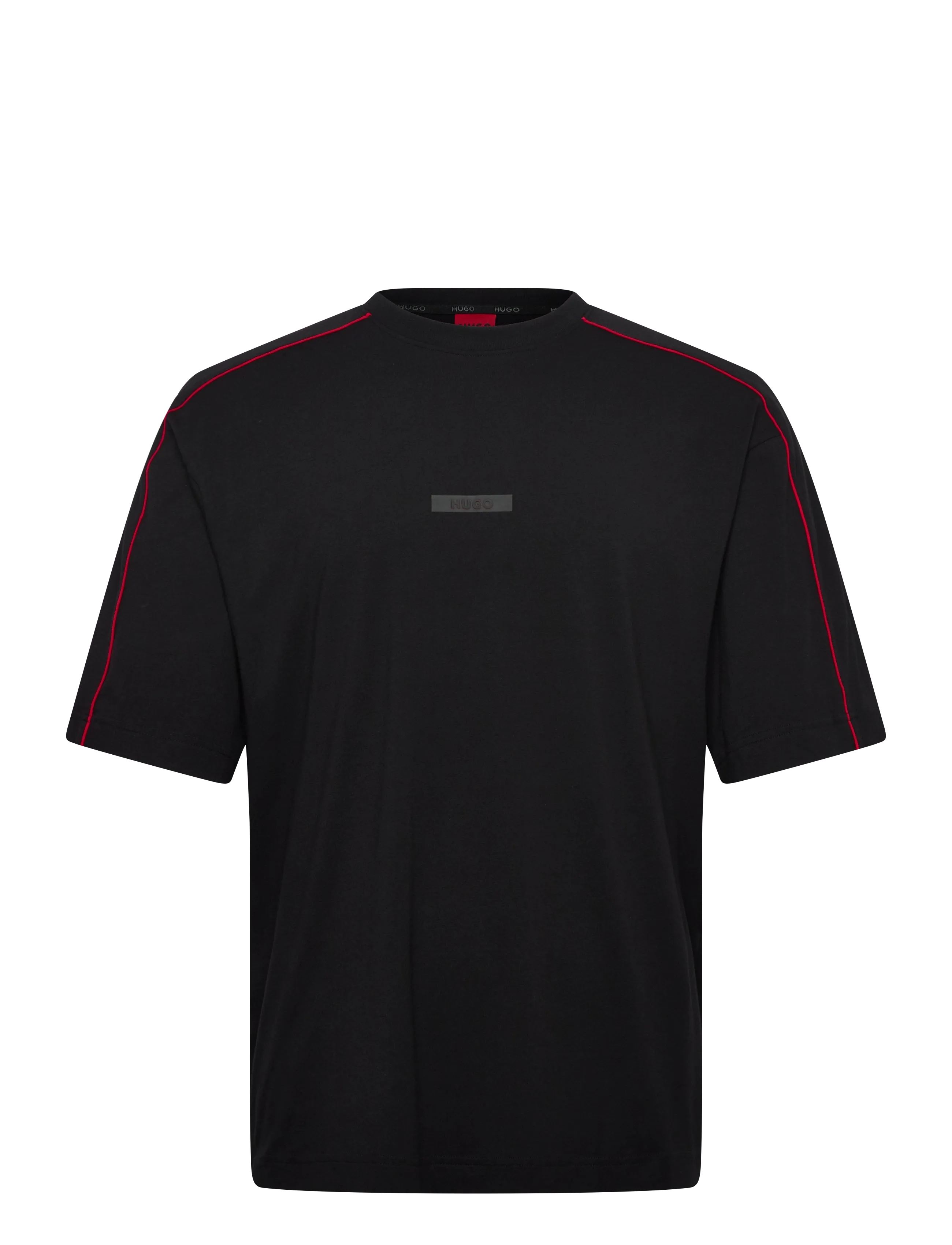 HUGO Palo T-Shirt, M, Black, T-Shirts > Kortærmede, Herre
