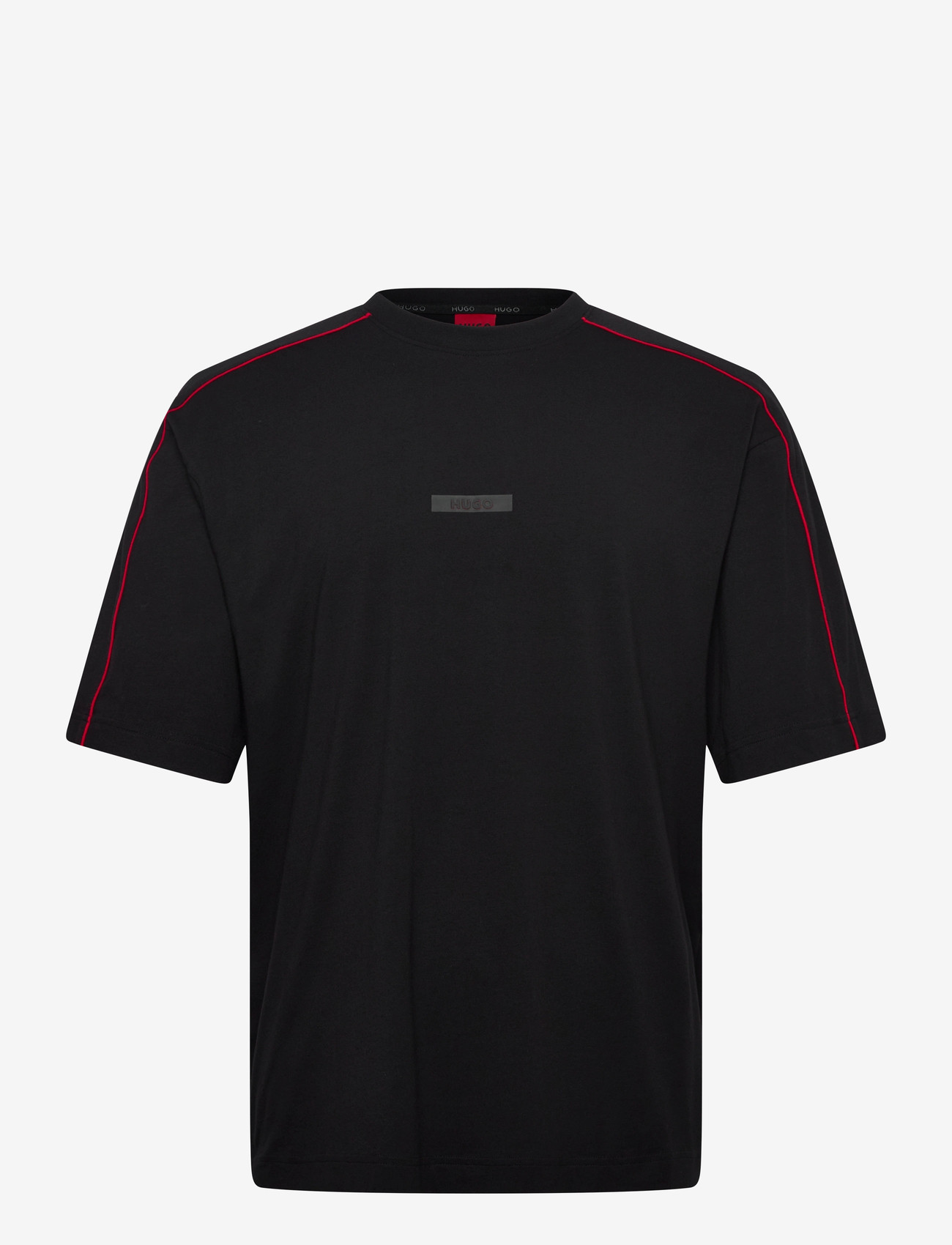 HUGO - PALO T-SHIRT - kortærmede t-shirts - black - 0