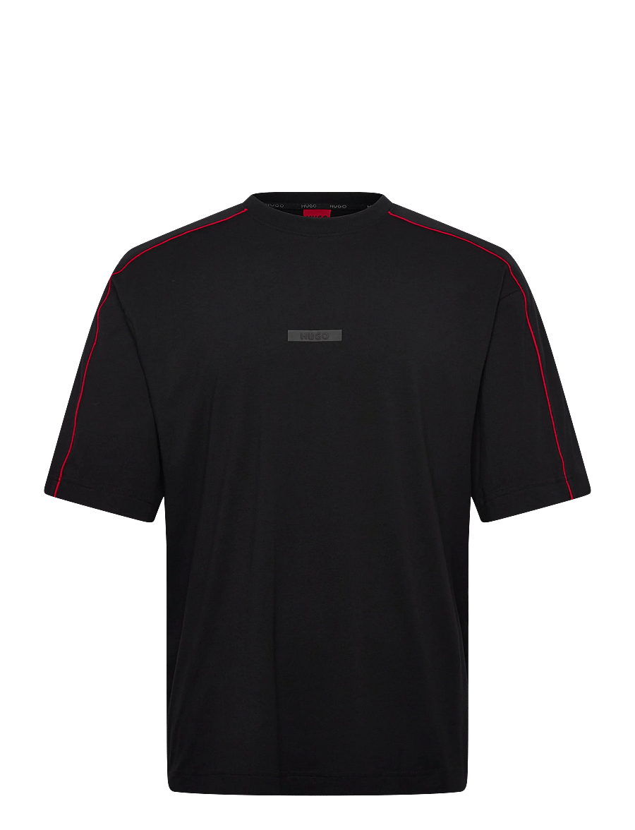 HUGO - PALO T-SHIRT - kurzärmelig - black - 0