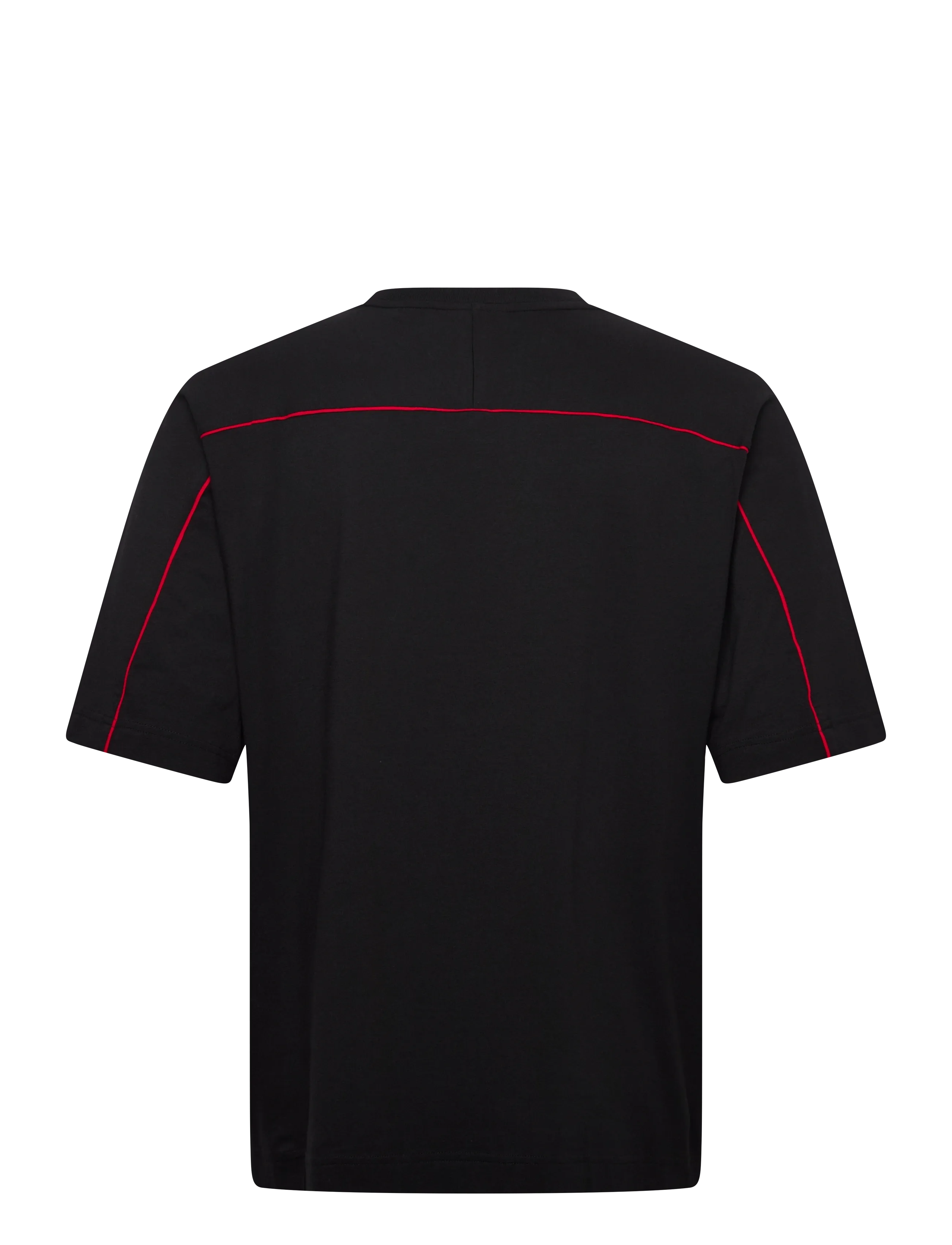 HUGO - PALO T-SHIRT - kortärmade t-shirts - black - 1