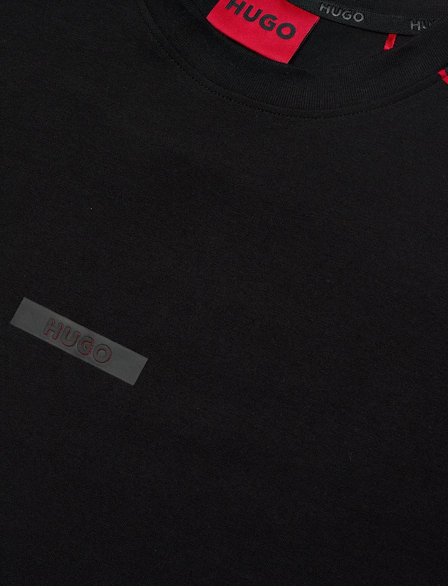 HUGO - PALO T-SHIRT - kurzärmelig - black - 2