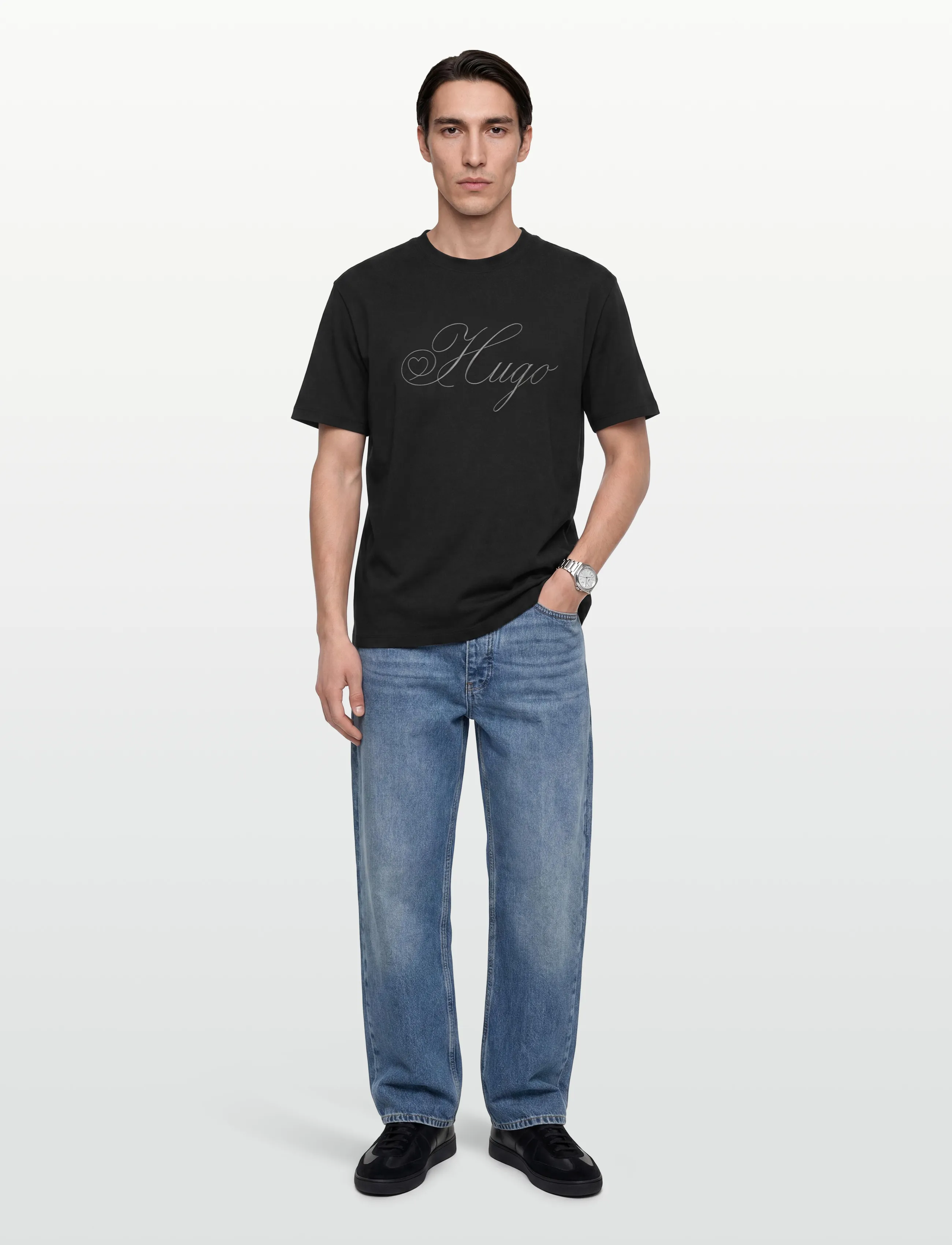 HUGO Dalent - Clothing - BLACK / black