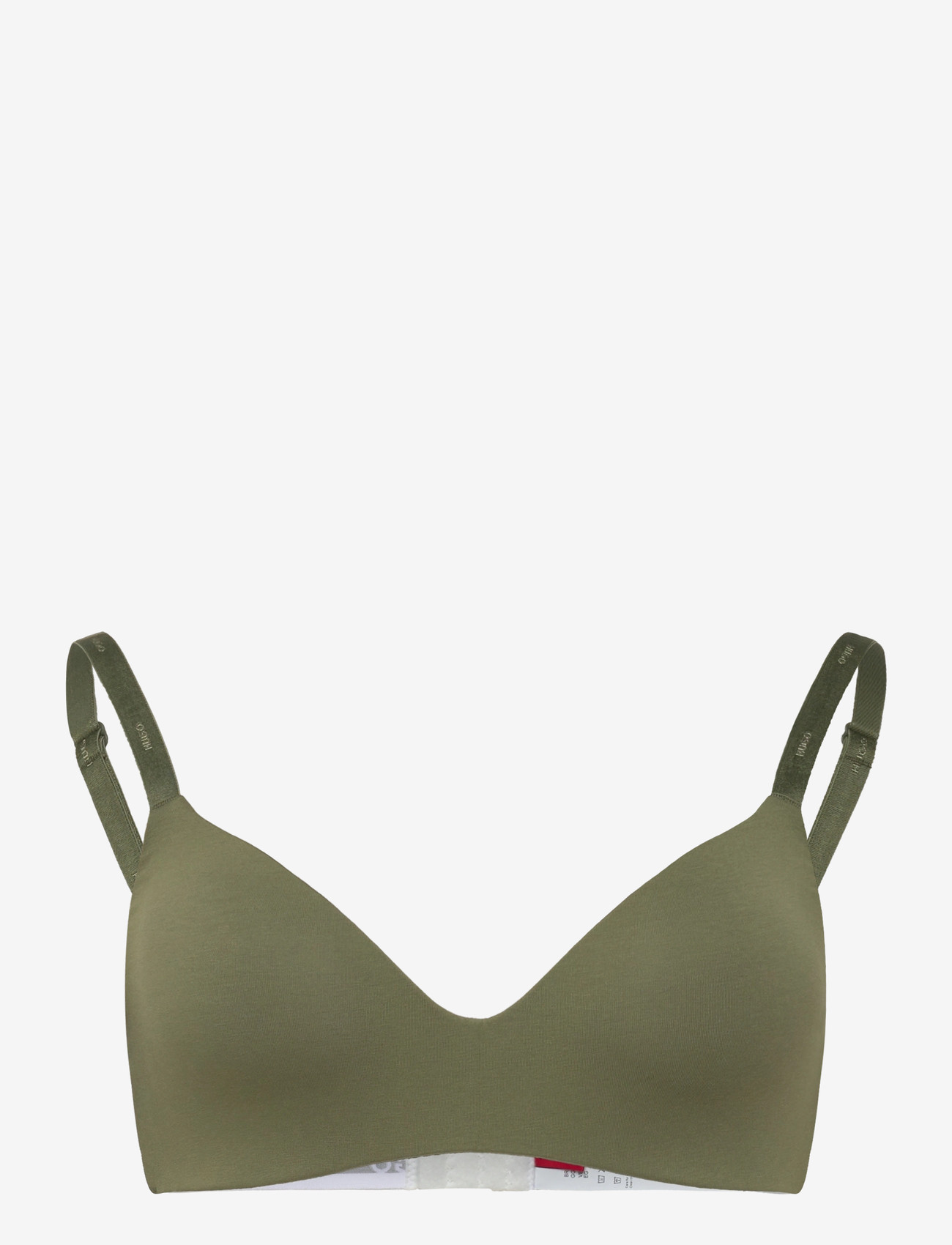 HUGO - HUGO ID BRALETTE PAD - bralette - dark green - 0