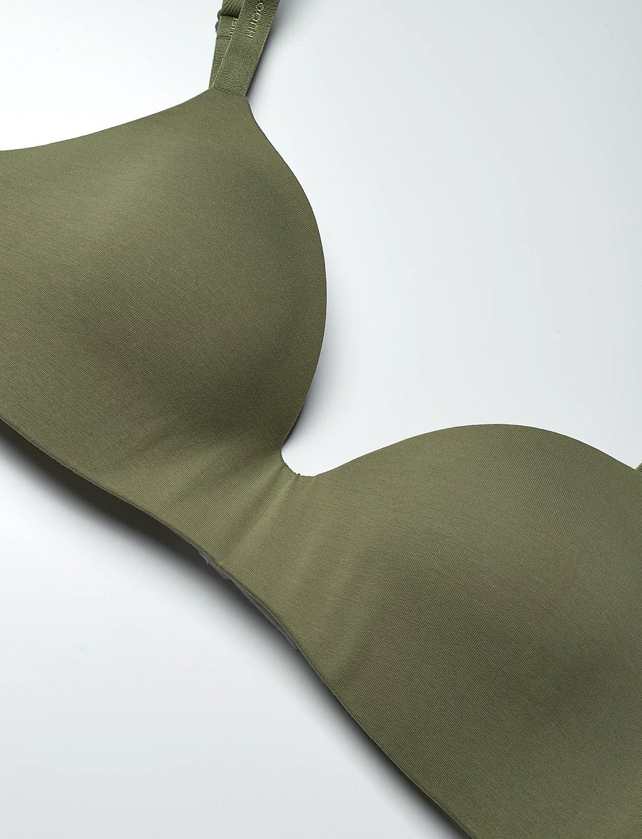 HUGO - HUGO ID BRALETTE PAD - dark green - 2