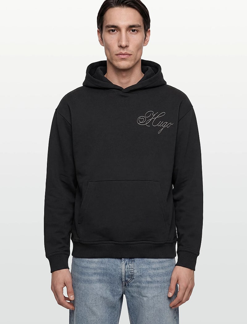 HUGO - Dalento - kapuzenpullover - black - 3