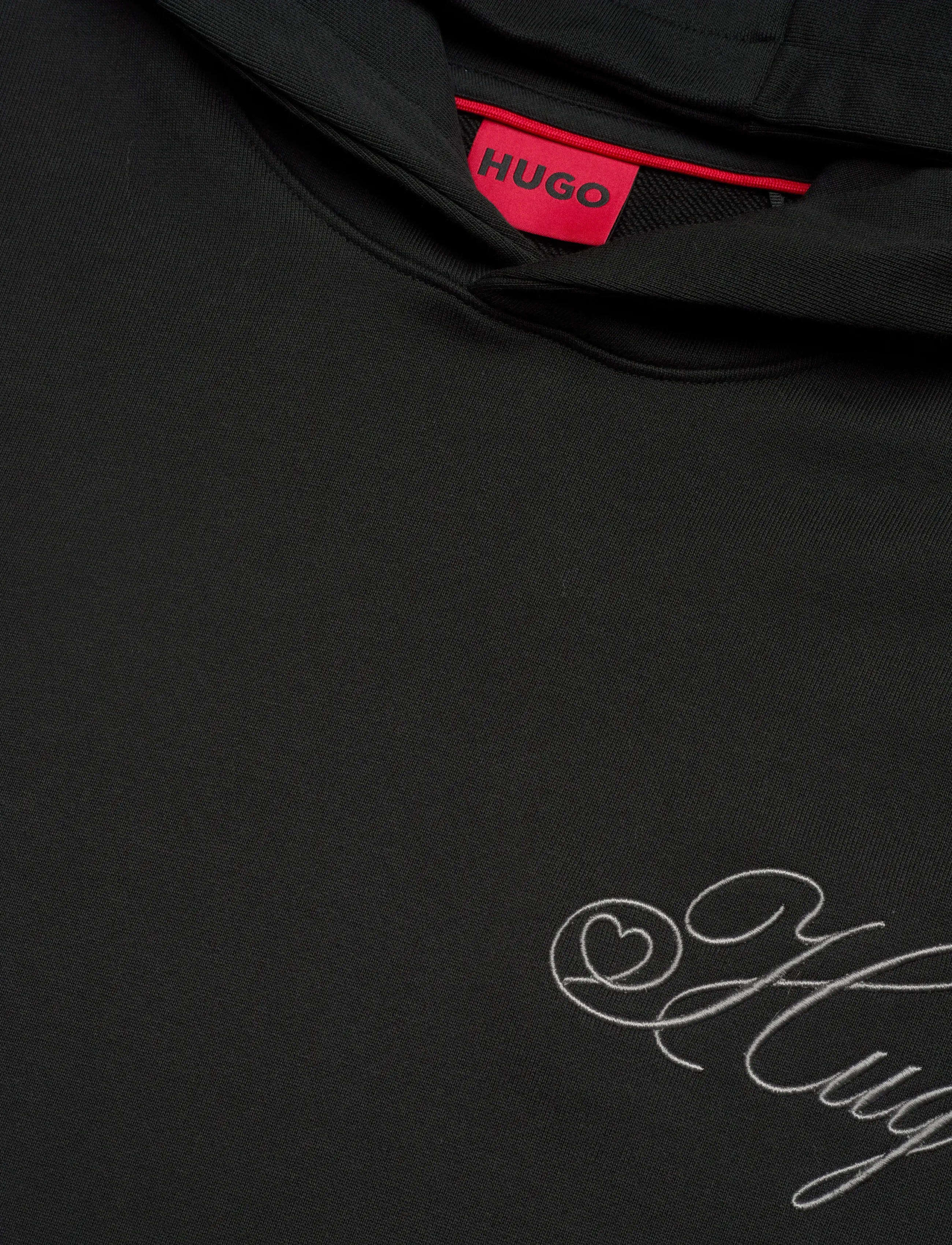 HUGO - Dalento - kapuutsiga dressipluusid - black - 5