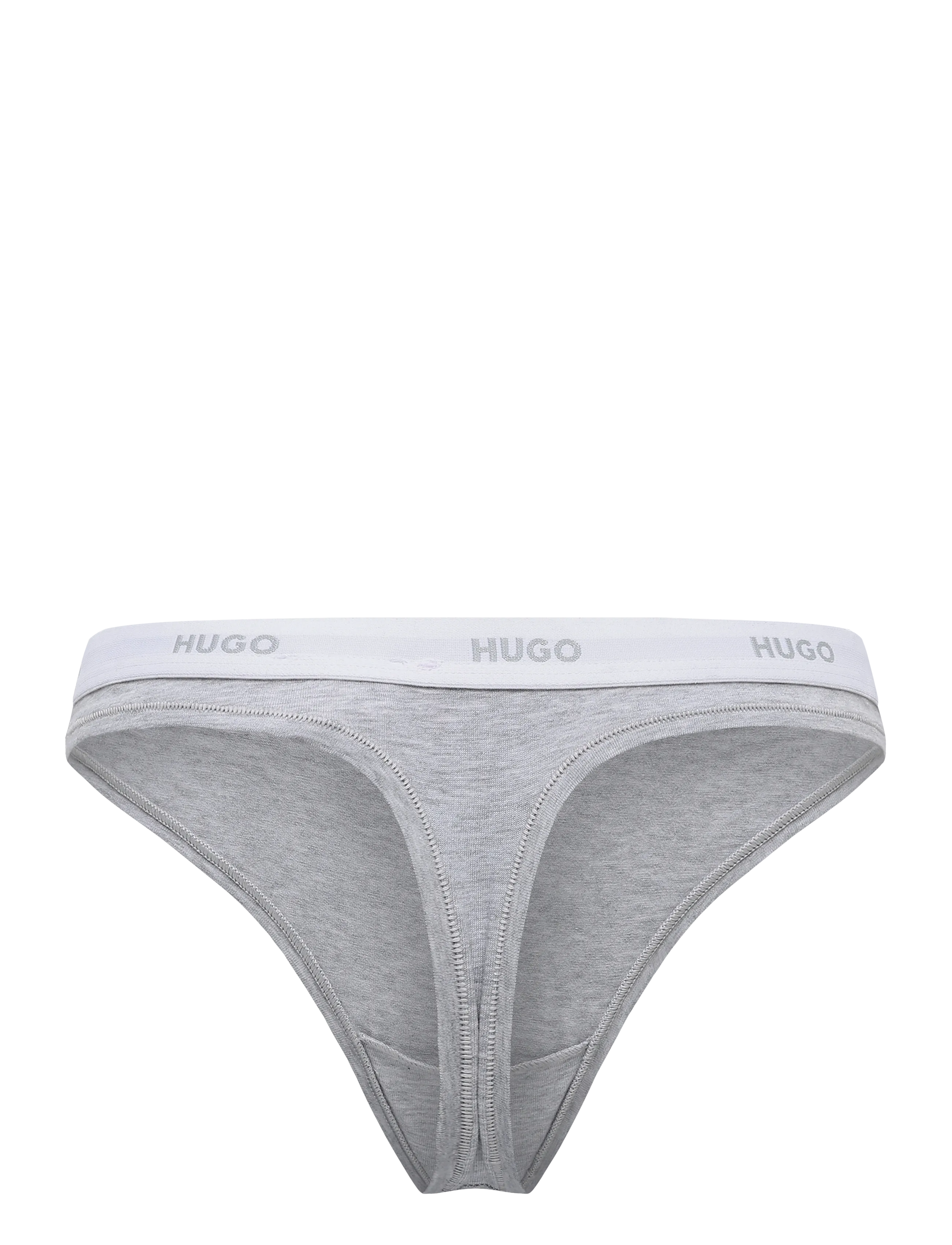 HUGO - HUGO ID THONG - thongs - medium grey - 1