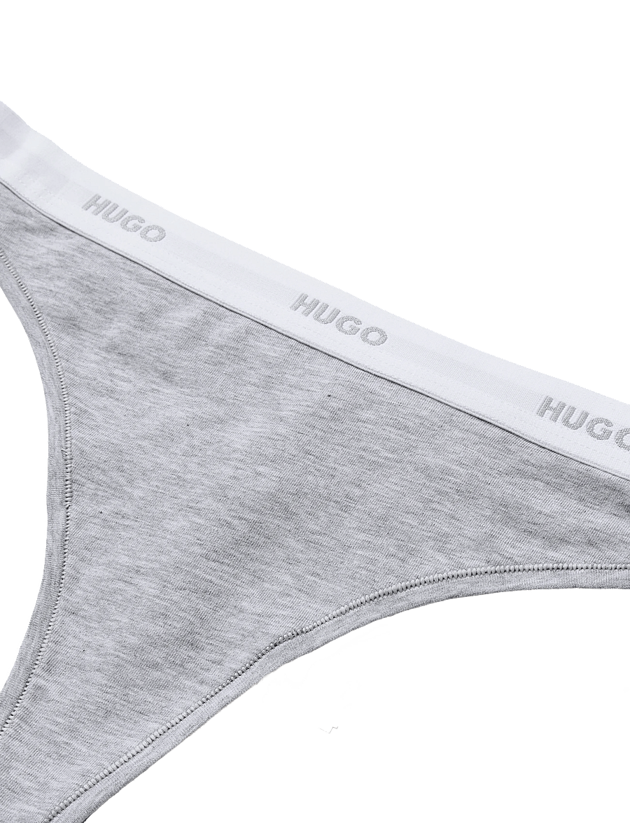 HUGO - HUGO ID THONG - stringtrusser - medium grey - 2