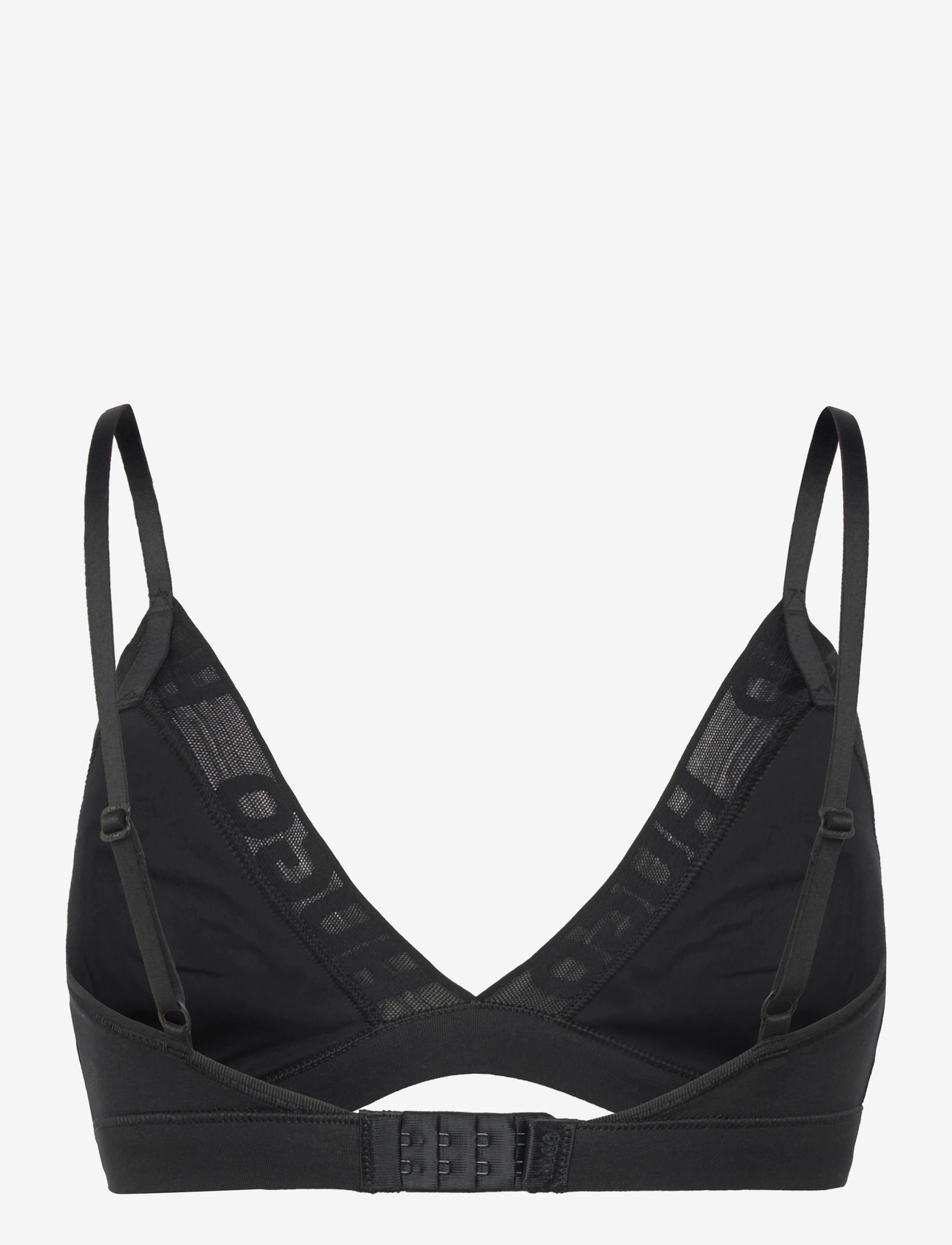 HUGO - MESH LOGO TRIANGLE P - bralette - black - 1