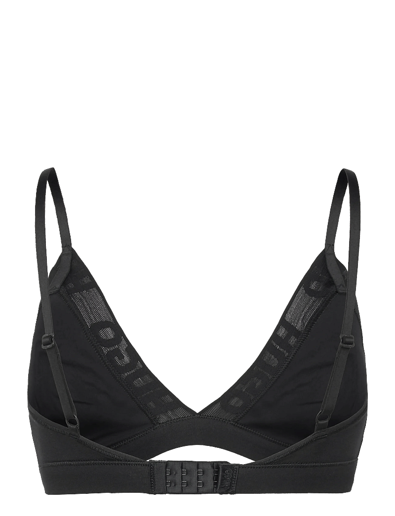 HUGO - MESH LOGO TRIANGLE P - bralette - black - 1