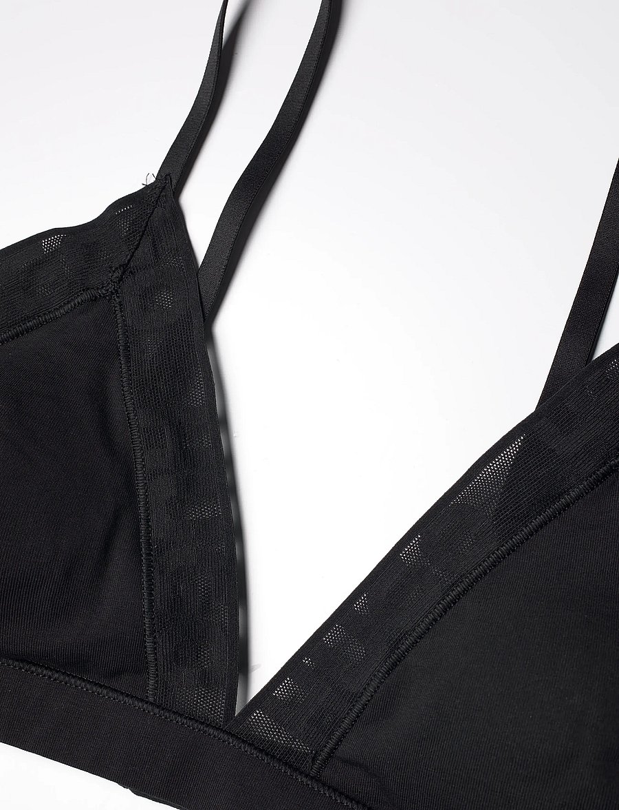 HUGO - MESH LOGO TRIANGLE P - braletė - black - 2