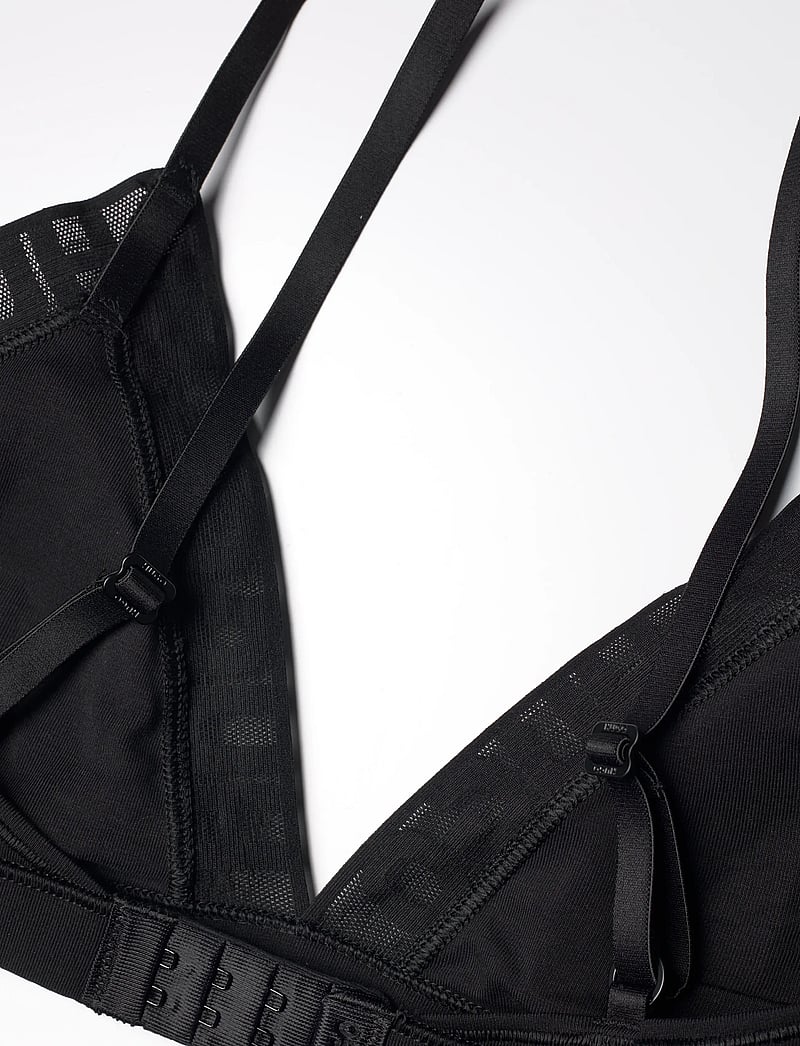 HUGO - MESH LOGO TRIANGLE P - bralette - black - 3