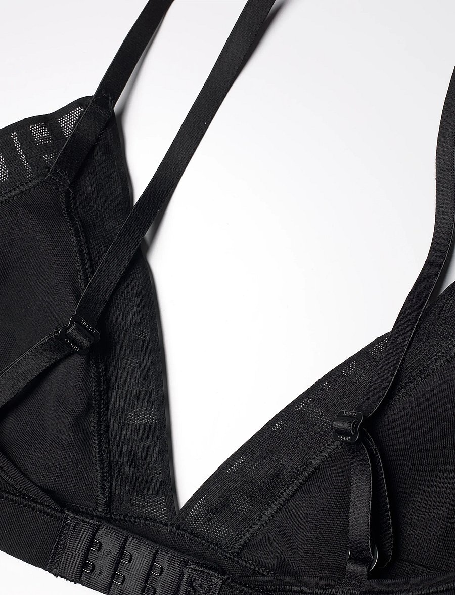 HUGO - MESH LOGO TRIANGLE P - braletė - black - 3