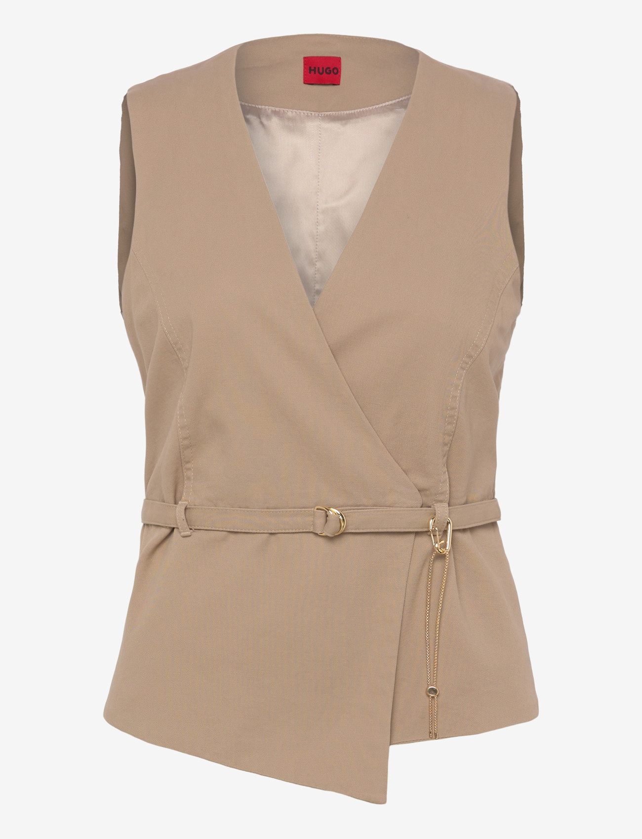 HUGO - Ahella-1-W - festtøj til outletpriser - light/pastel brown - 1