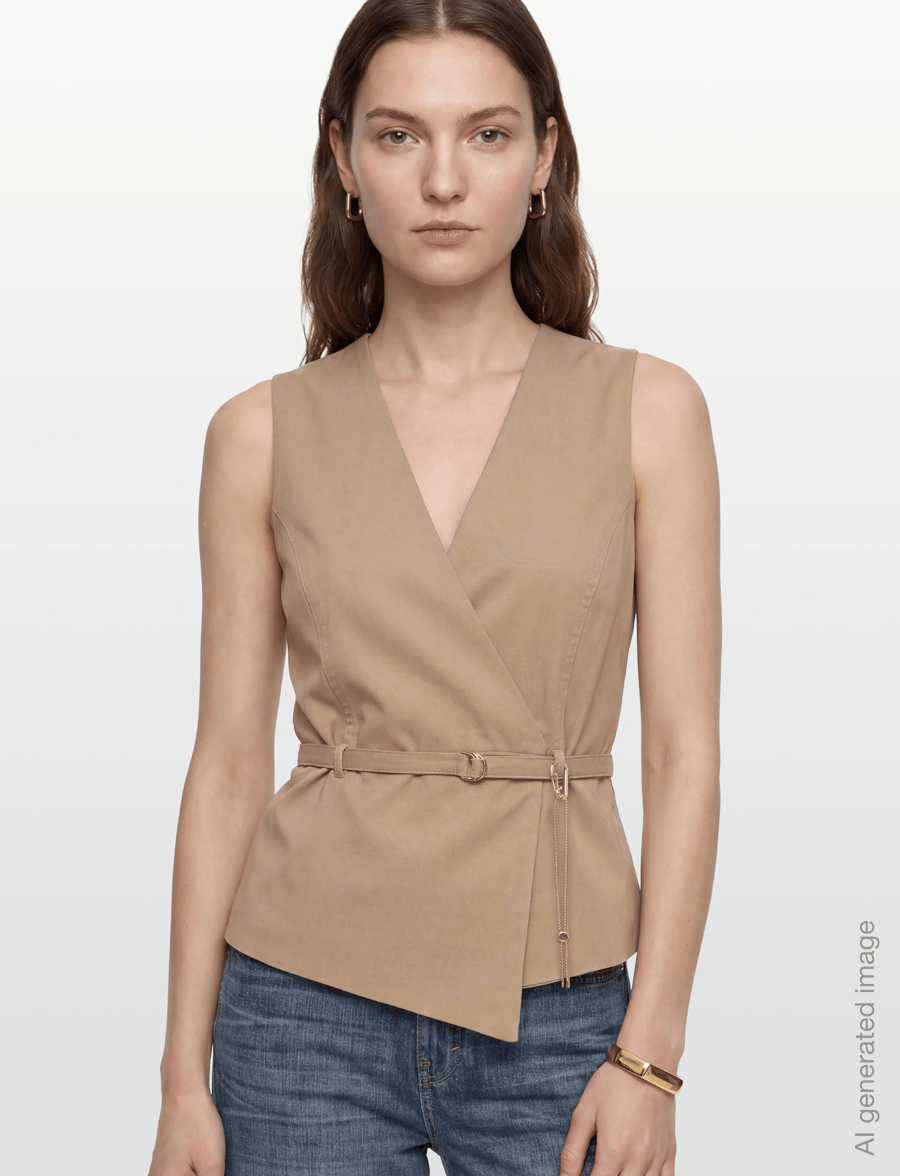 HUGO - Ahella-1-W - Ülikonna vestid - light/pastel brown - 3