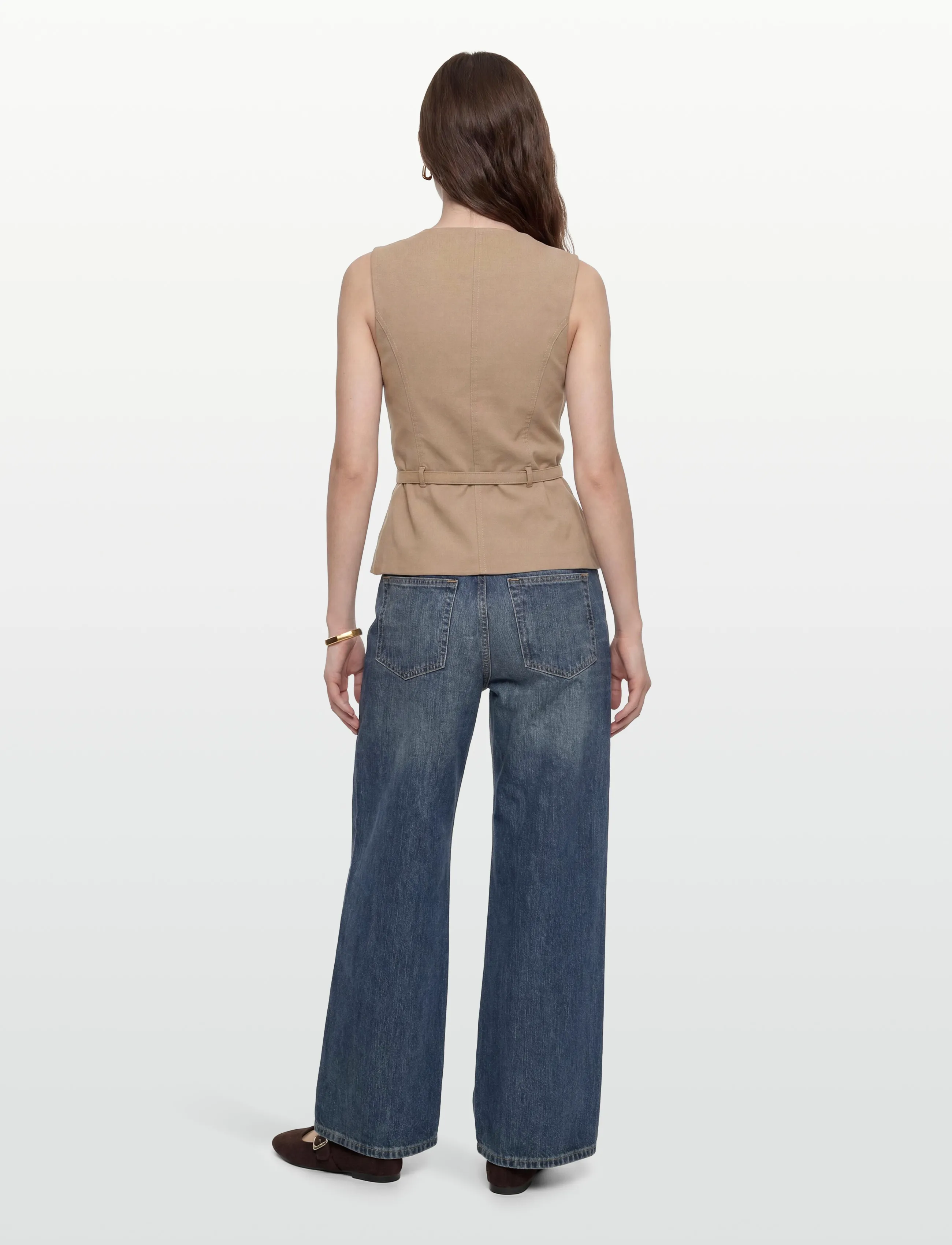 HUGO - Ahella-1-W - festklær til outlet-priser - light/pastel brown - 4