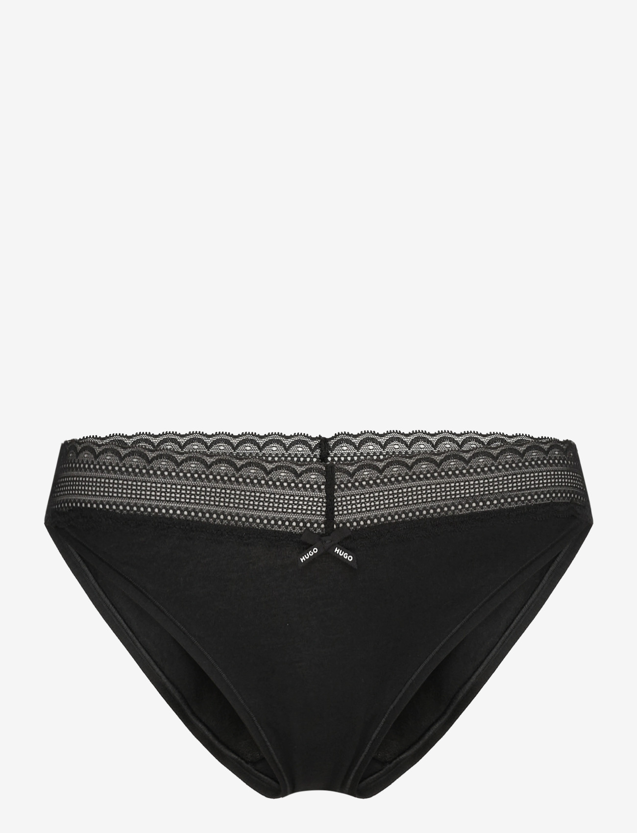 HUGO - TRIPLET LACE BRIEF - slips - black - 0
