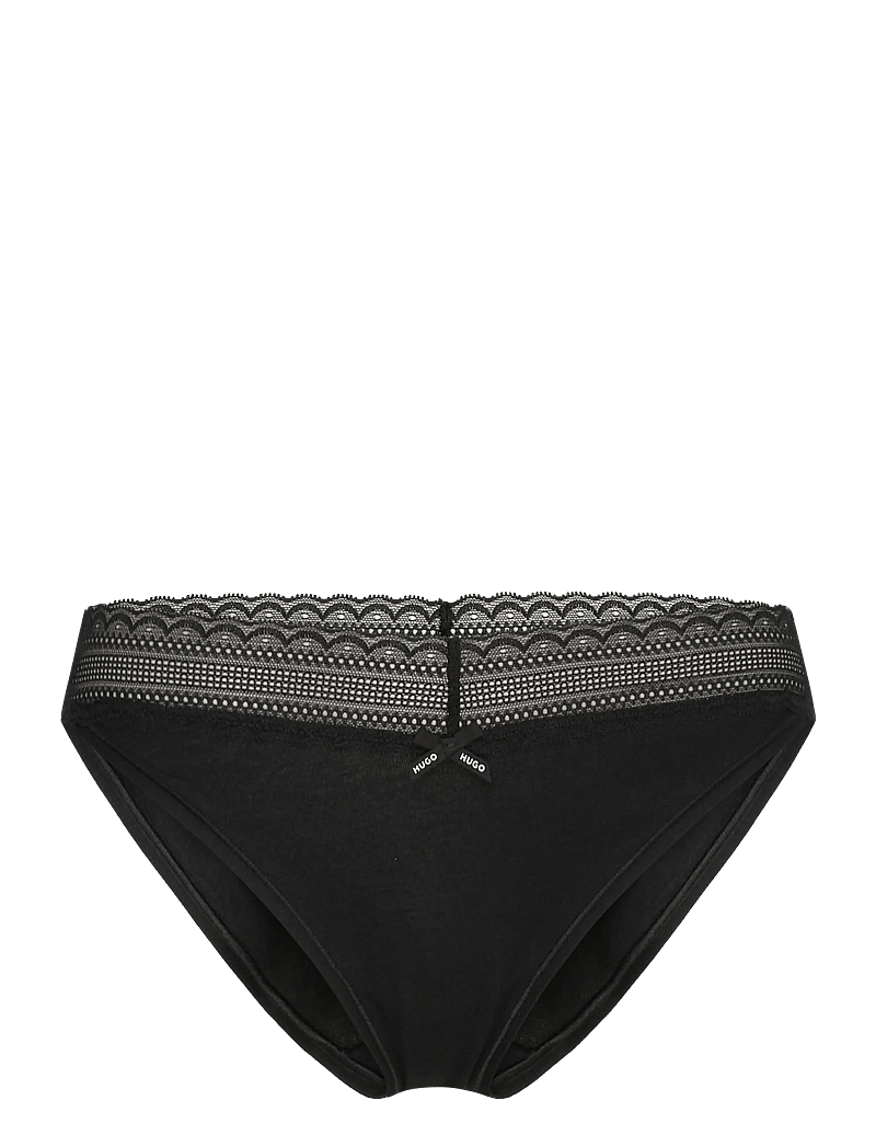 HUGO - TRIPLET LACE BRIEF - slips - black - 0