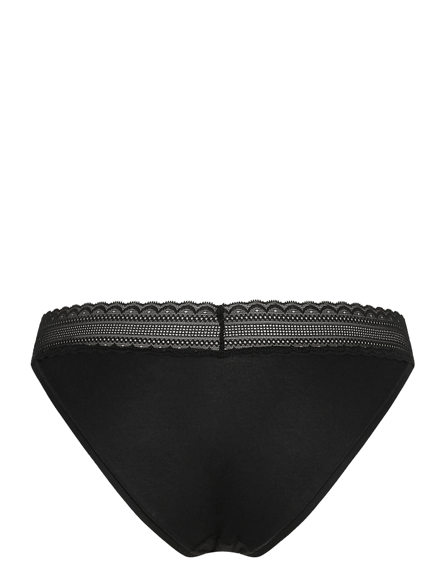 HUGO - TRIPLET LACE BRIEF - püksikud - black - 1