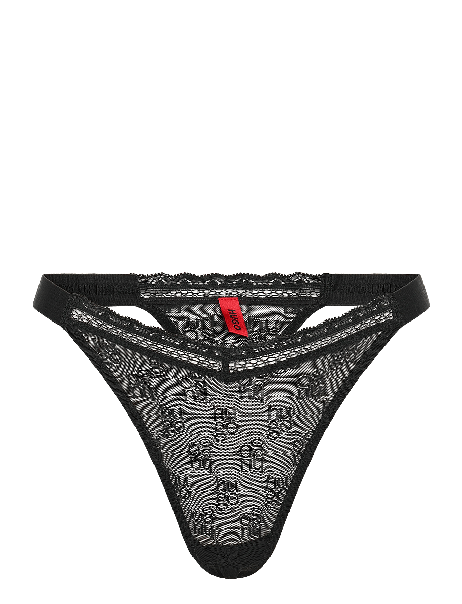 HUGO - SARTORIAL STRING - tangas - black - 0