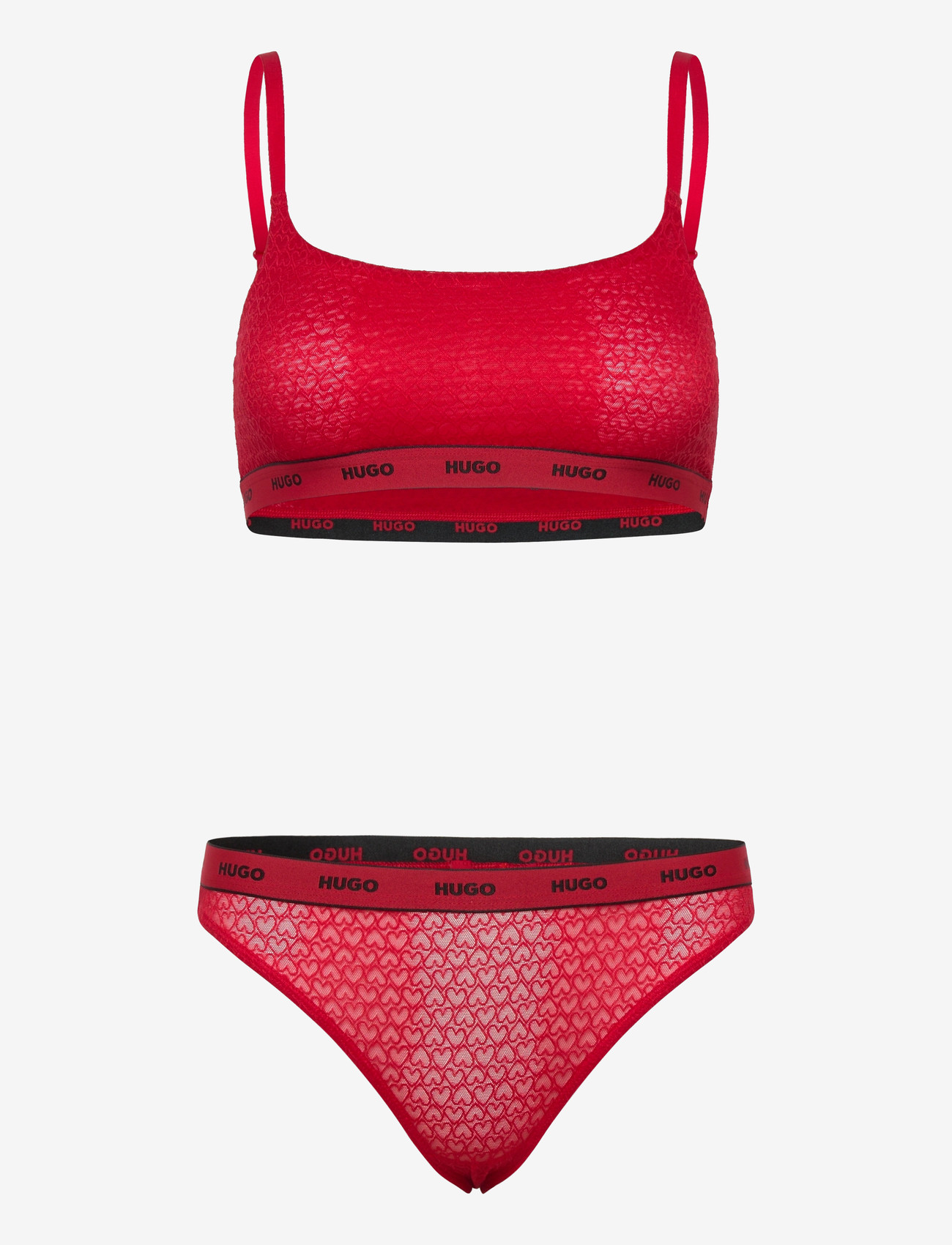 HUGO - VALENTINE GIFT-SET - bralette - bright red - 0