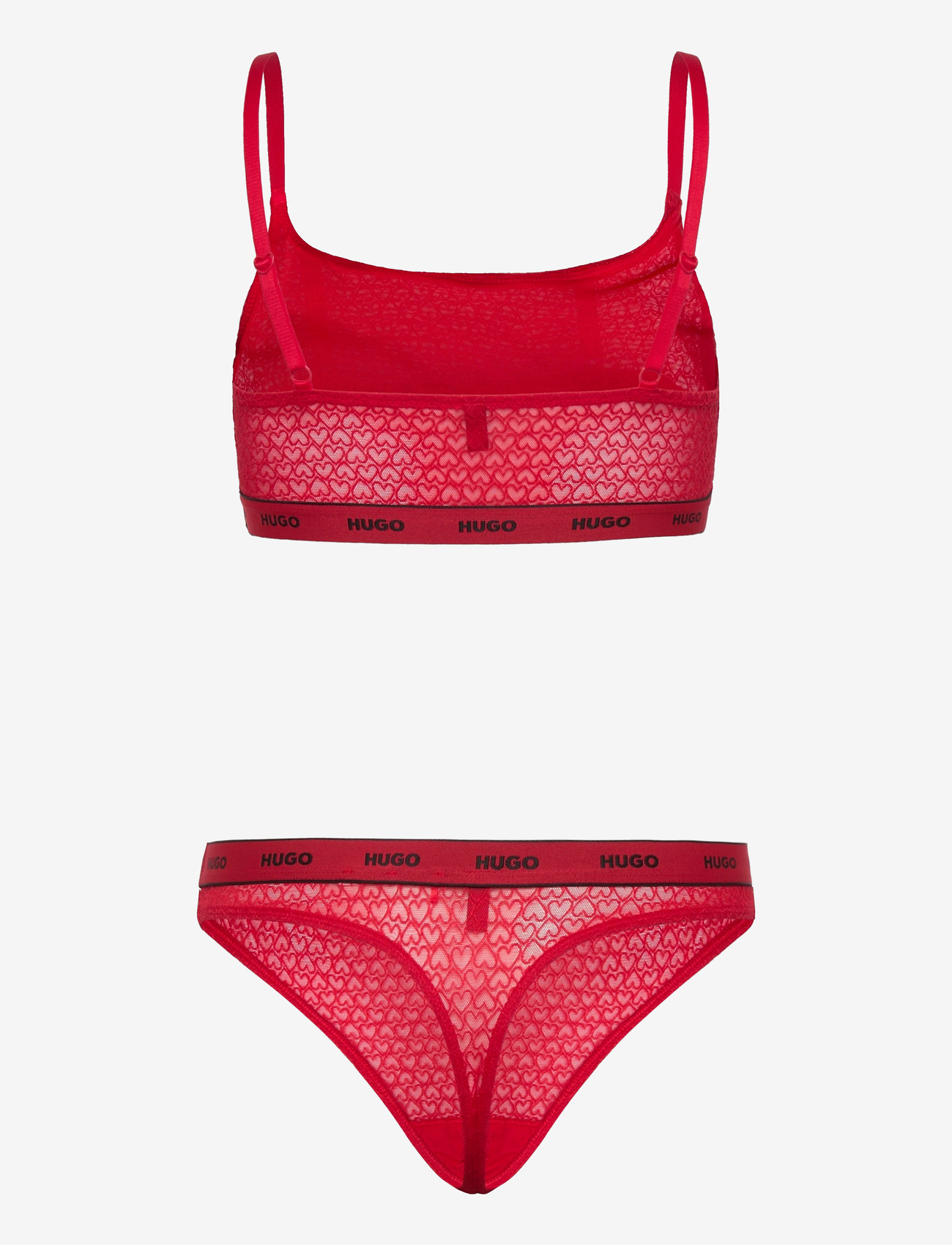 HUGO - VALENTINE GIFT-SET - bralette - bright red - 1