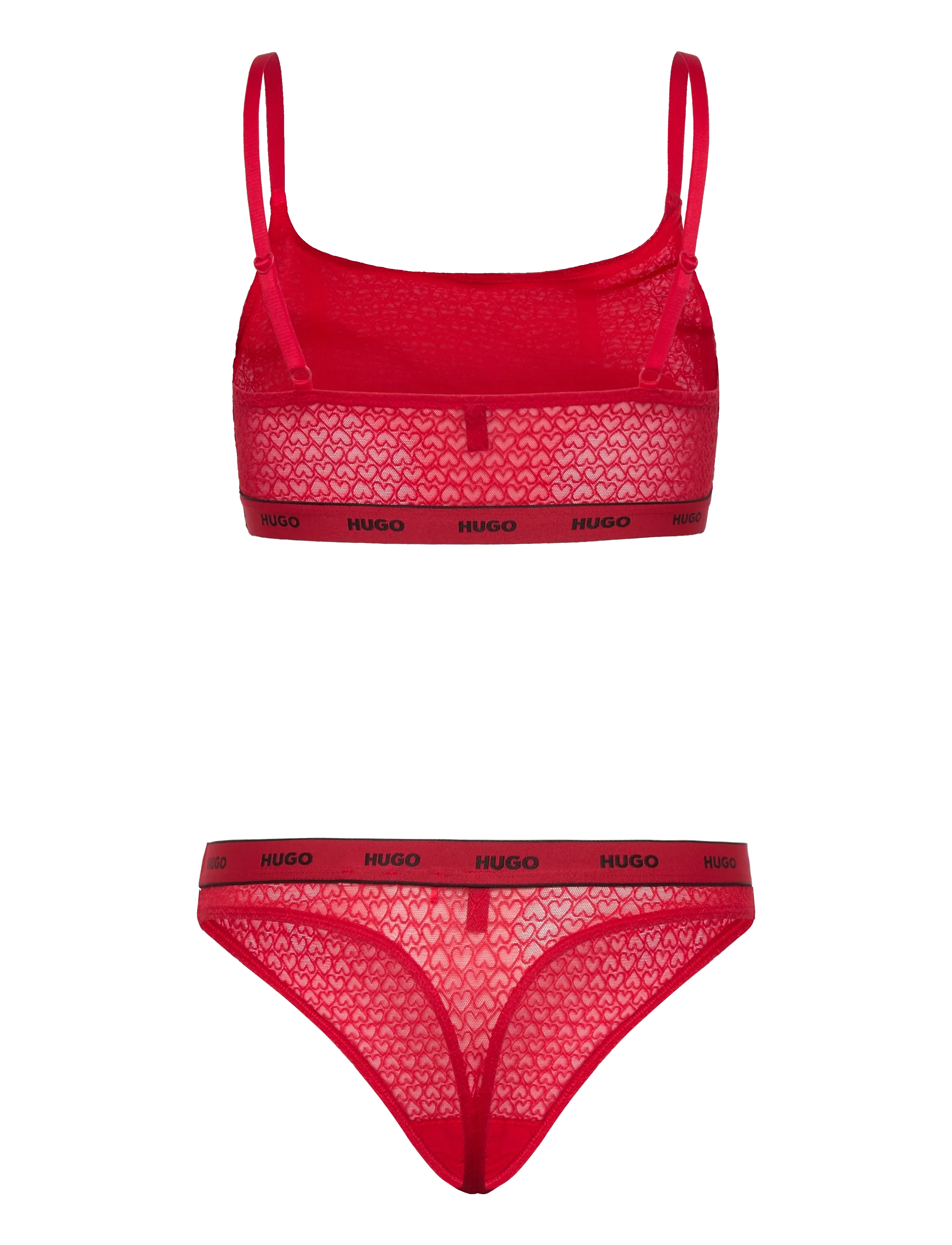 HUGO - VALENTINE GIFT-SET - bralette - bright red - 1