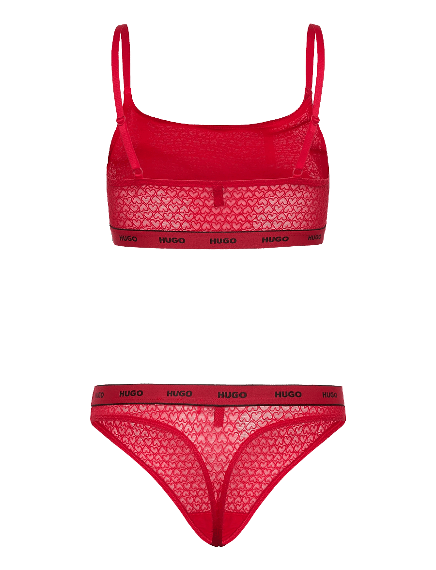 HUGO - VALENTINE GIFT-SET - bralette - bright red - 1