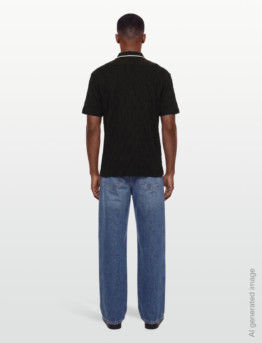 HUGO - Dunik - kortærmede poloer - black - 4