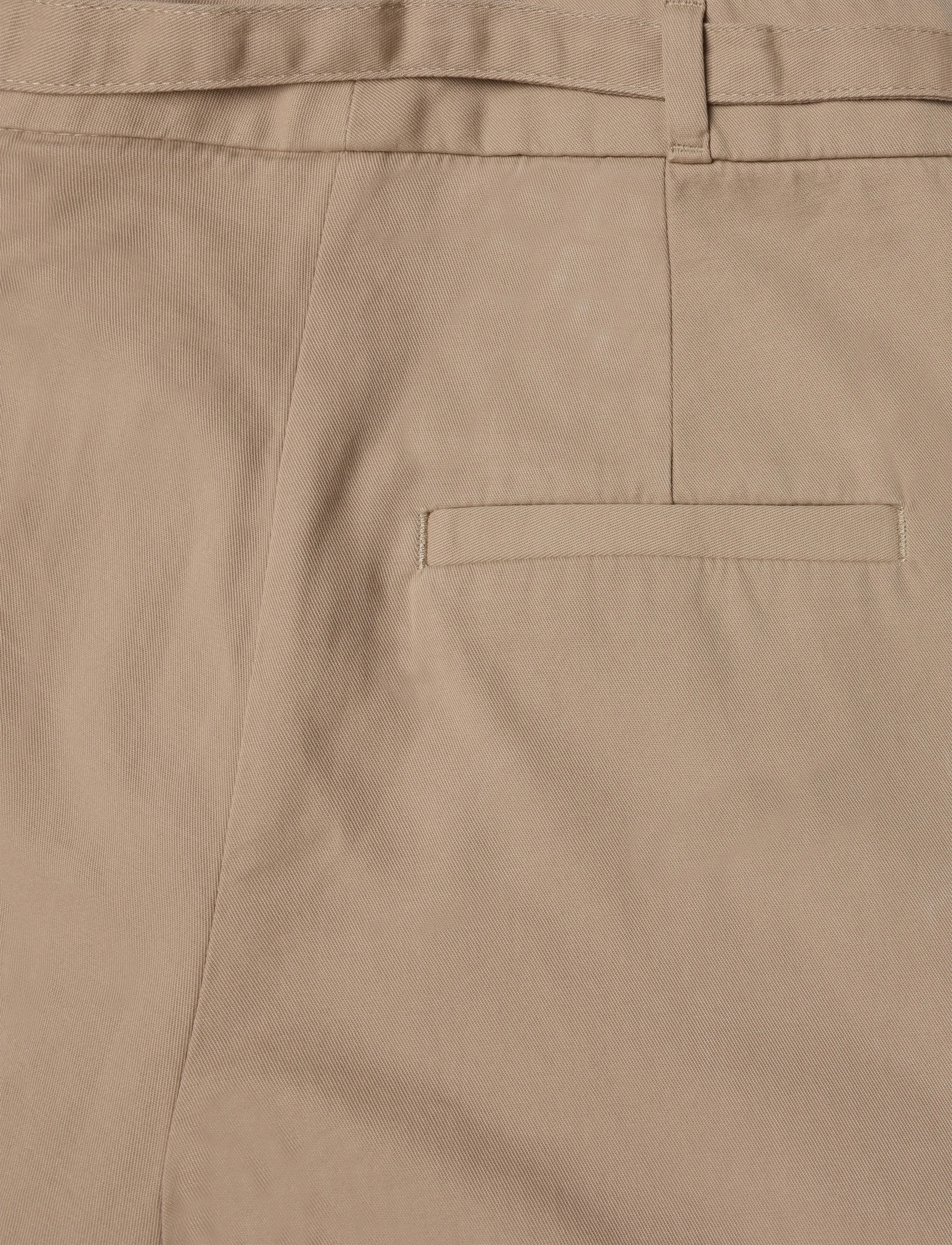 HUGO - Henesa-2-W - wide leg trousers - light/pastel brown - 2