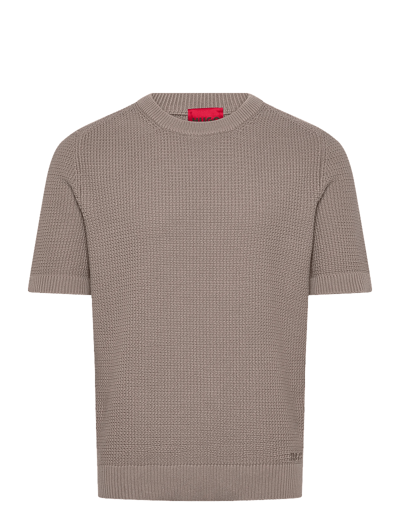 HUGO - Saffon - rundhals - light/pastel brown - 1