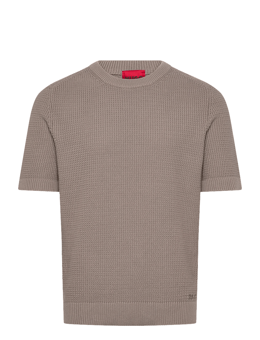 HUGO - Saffon - rundhals - light/pastel brown - 1