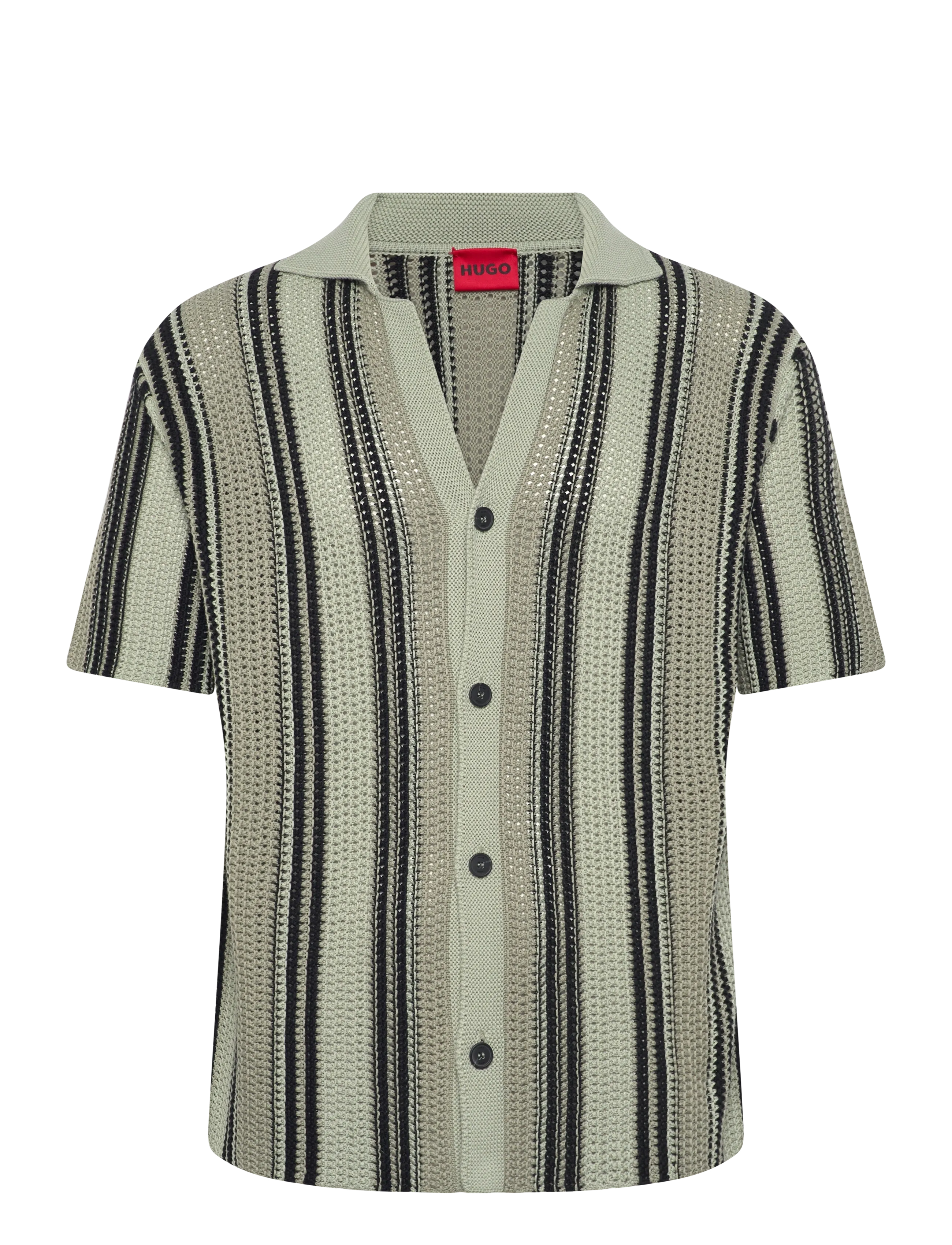 HUGO Seesorn - Neulotut poolot - LIGHT/PASTEL GREEN / green