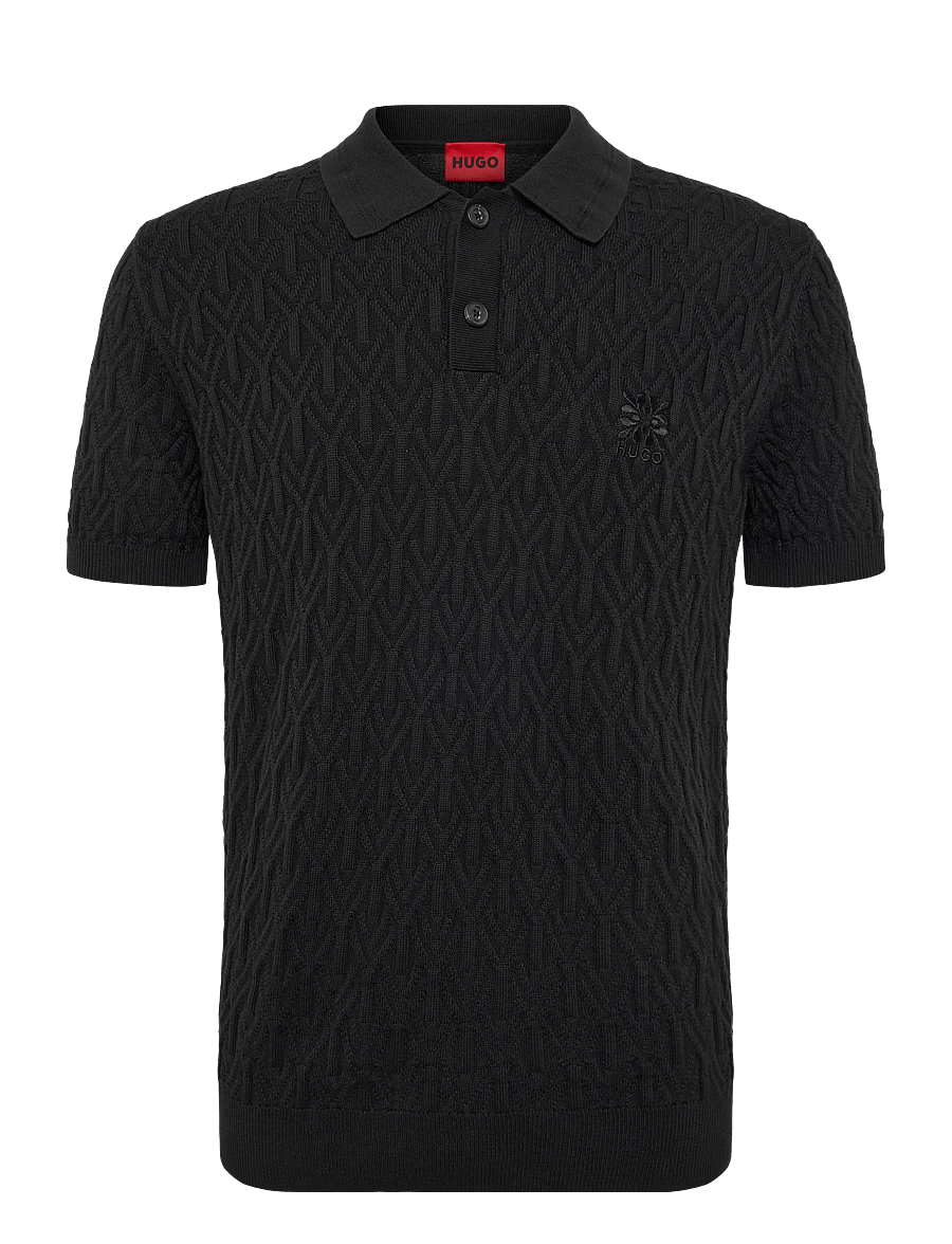 HUGO - Shirds - polostrik - black - 0