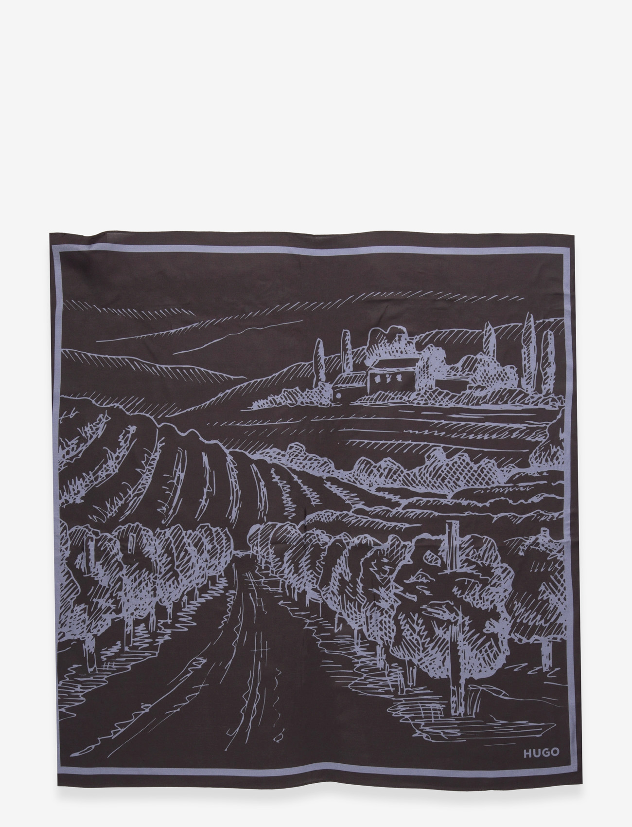 HUGO - Bandana cm 60x60 - sjalar - open blue - 2