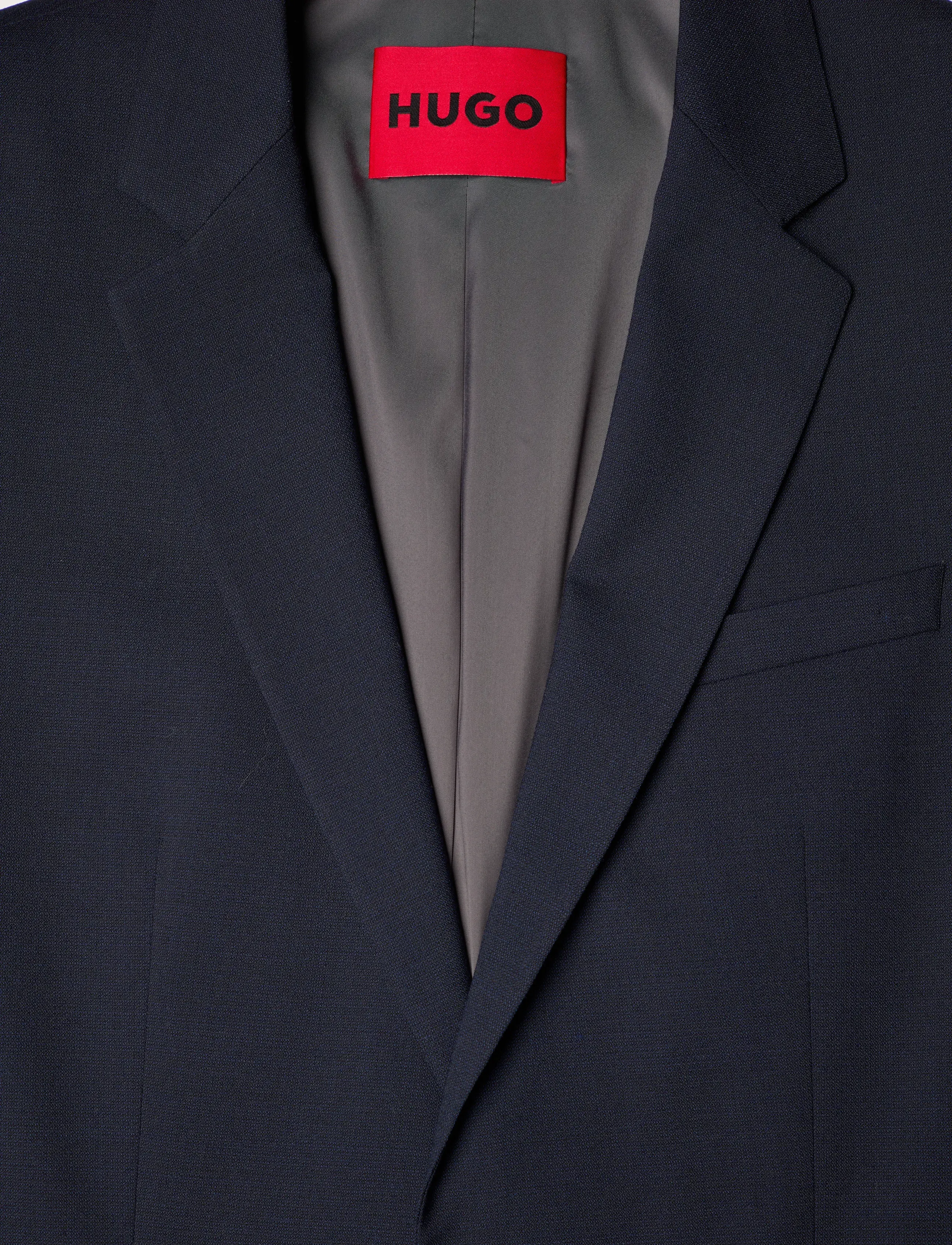HUGO - Henry/Getlin232X - dobbeltradede jakkesæt - dark blue - 4