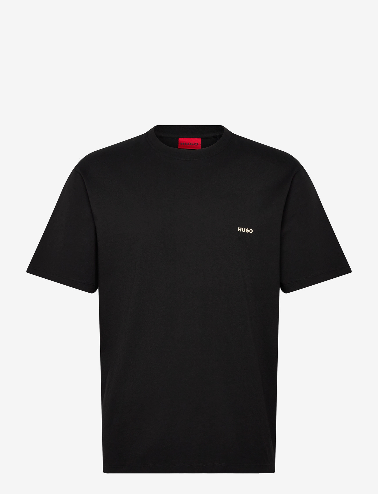 HUGO - Derlyns - kortærmede t-shirts - black - 0