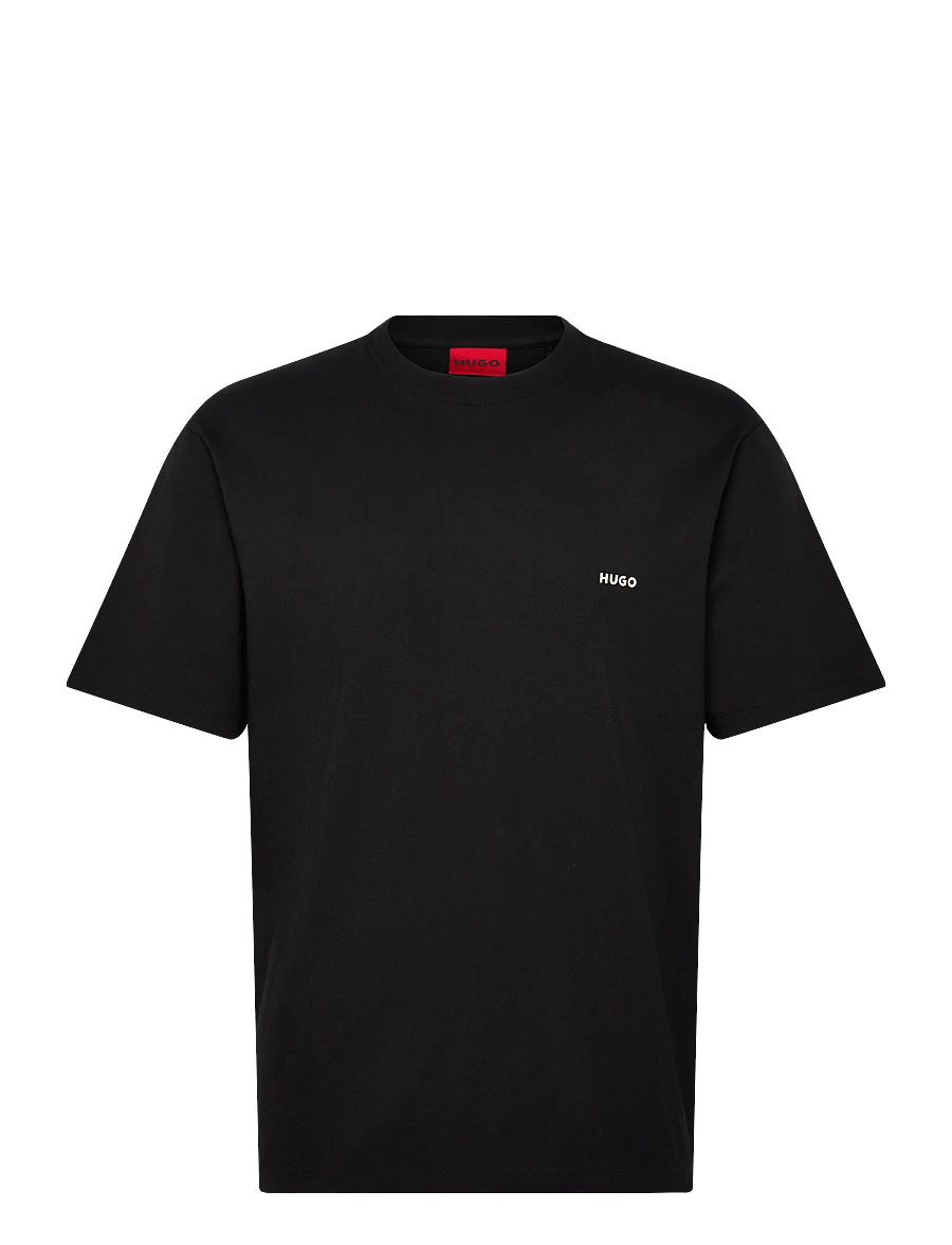 HUGO - Derlyns - lühikeste varrukatega t-särgid - black - 1