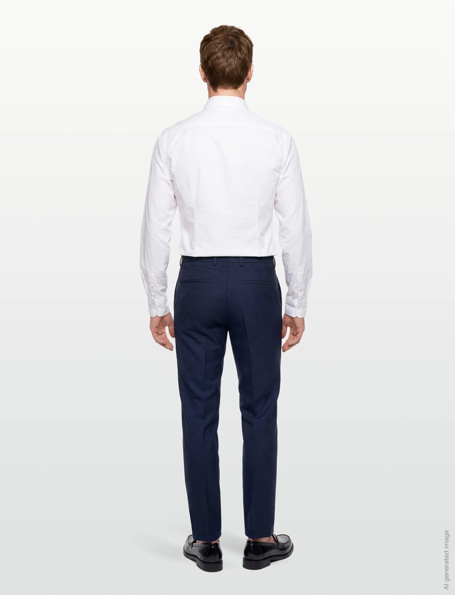 HUGO - Hesten253X - kostymbyxor - open blue - 4