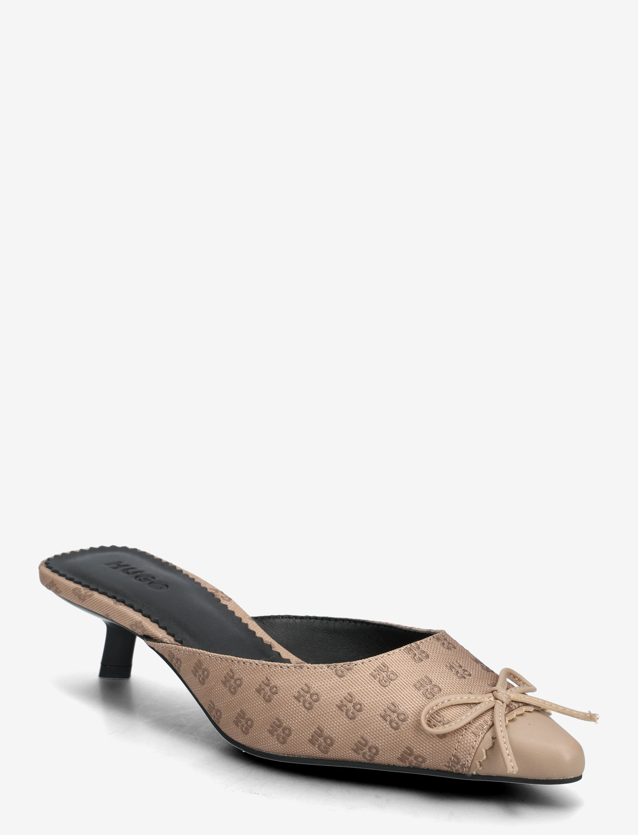 HUGO - Seleny_Mule40_jqmn - mules med hæle - light/pastel brown - 0