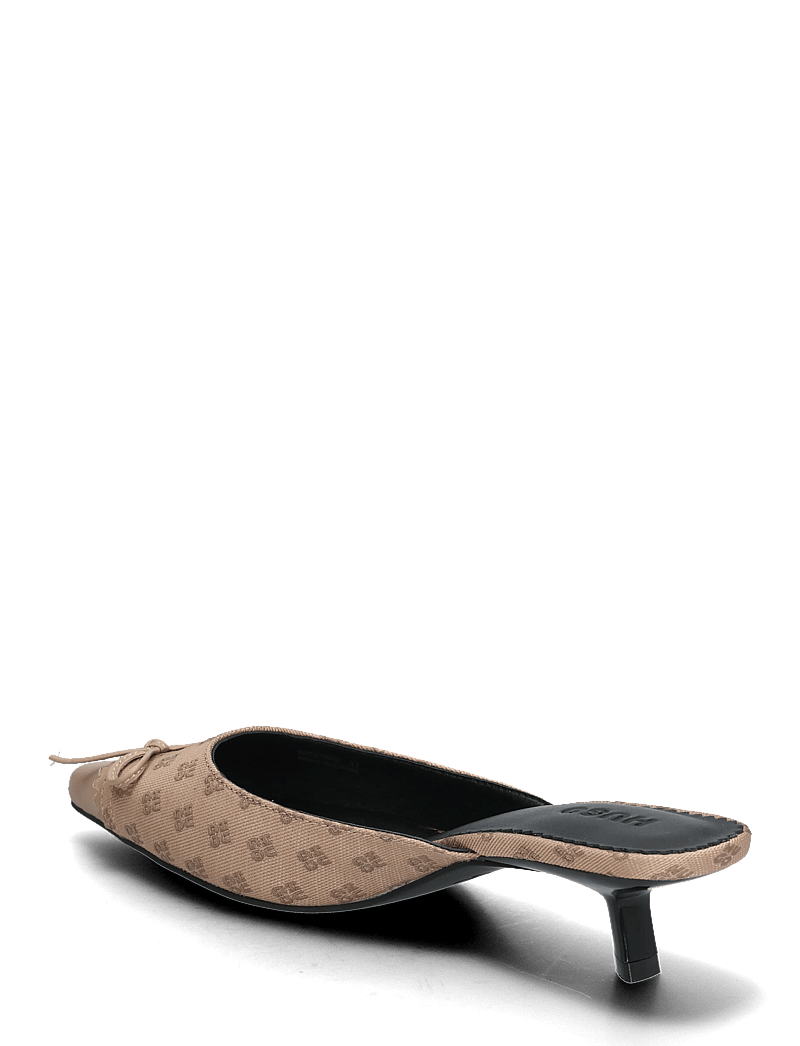 HUGO - Seleny_Mule40_jqmn - pantoletten mit absätzen - light/pastel brown - 2