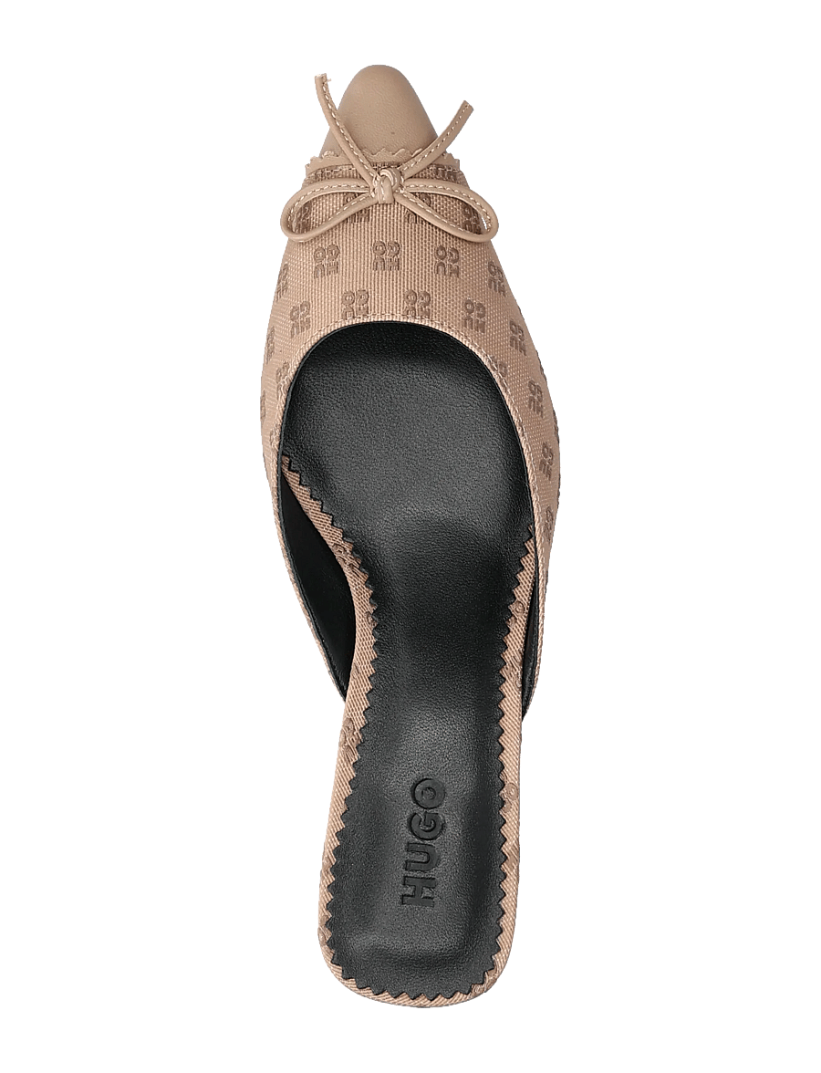 HUGO - Seleny_Mule40_jqmn - pantoletten mit absatz - light/pastel brown - 3