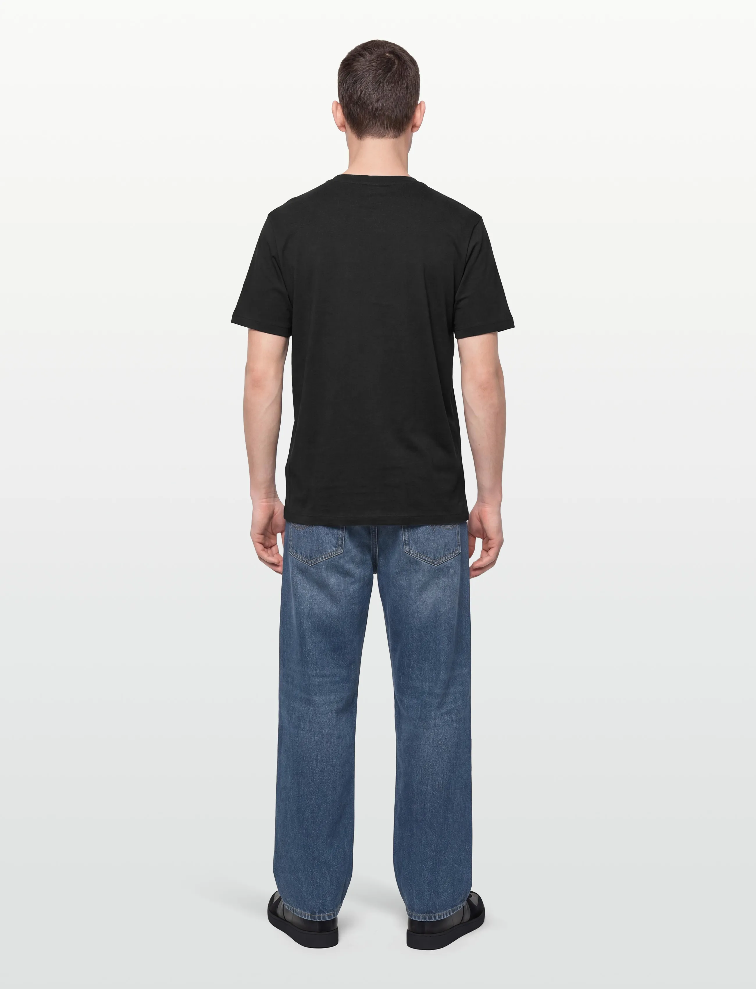 HUGO - Discorb - kortærmede t-shirts - black - 4
