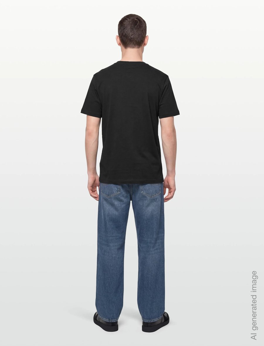 HUGO - Discorb - kortærmede t-shirts - black - 4
