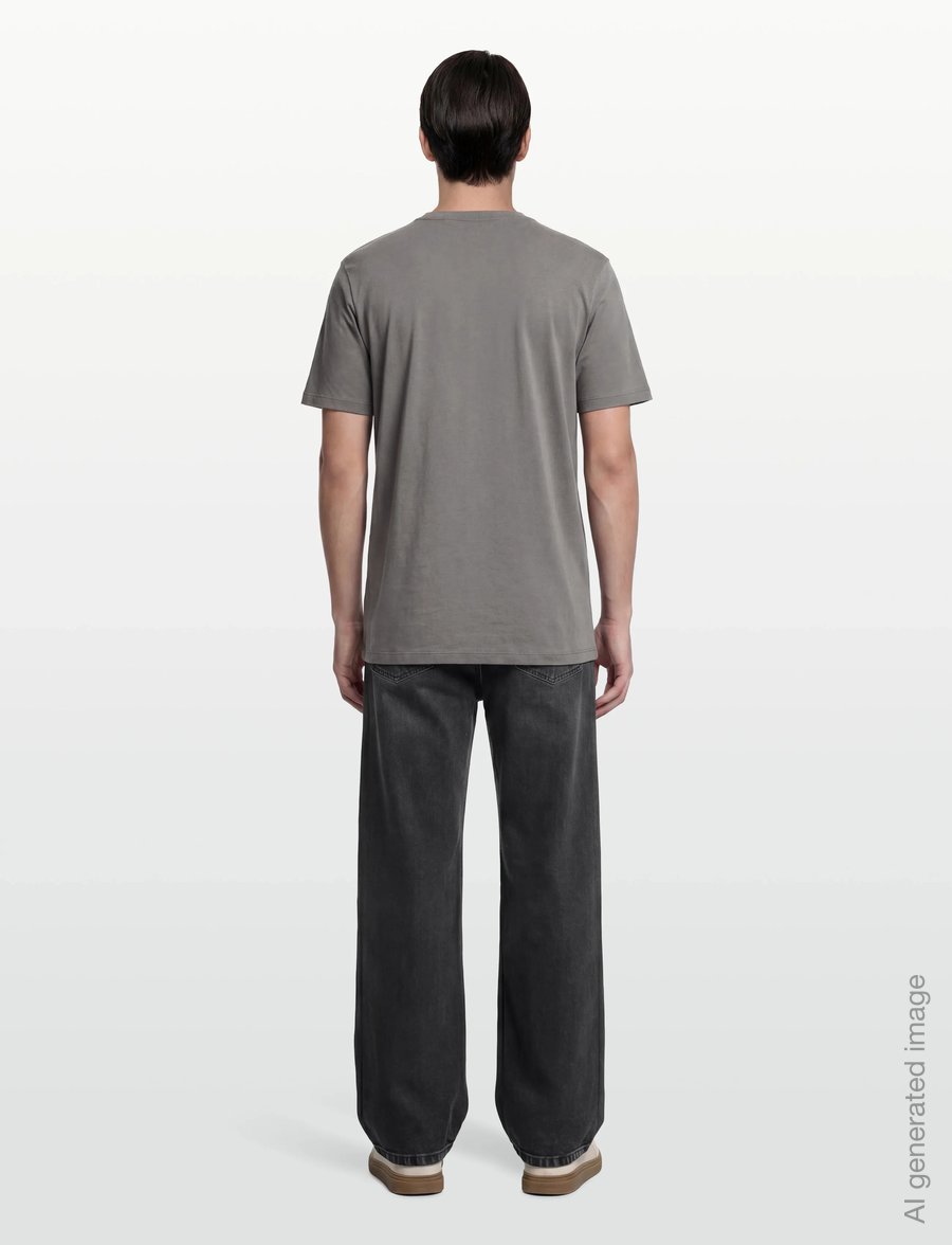 HUGO - Discorb - kortärmade t-shirts - dark grey - 4